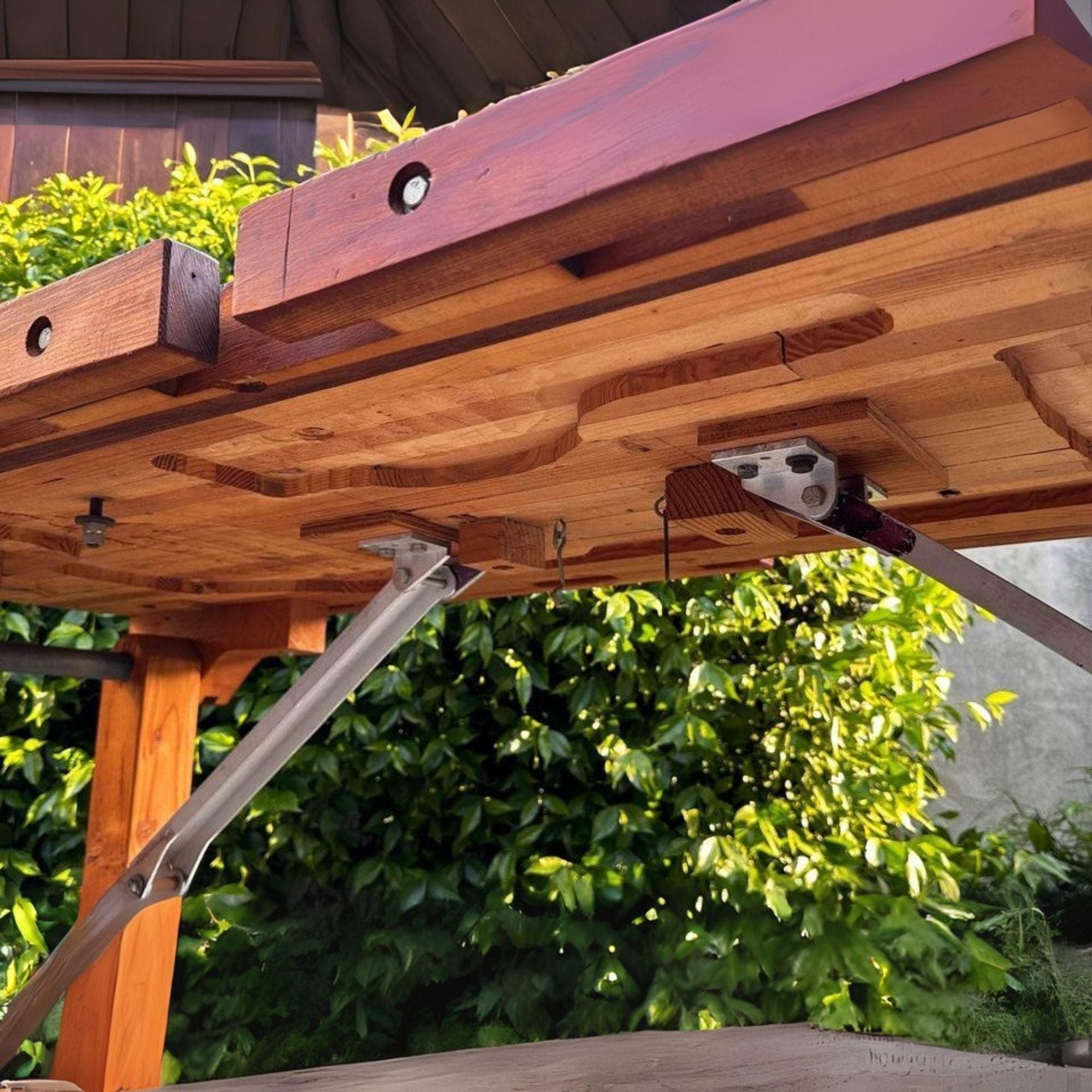 Heavy-Duty Sawhorse DIY Plan | Adjustable Workbench (Digital Download) - view 4