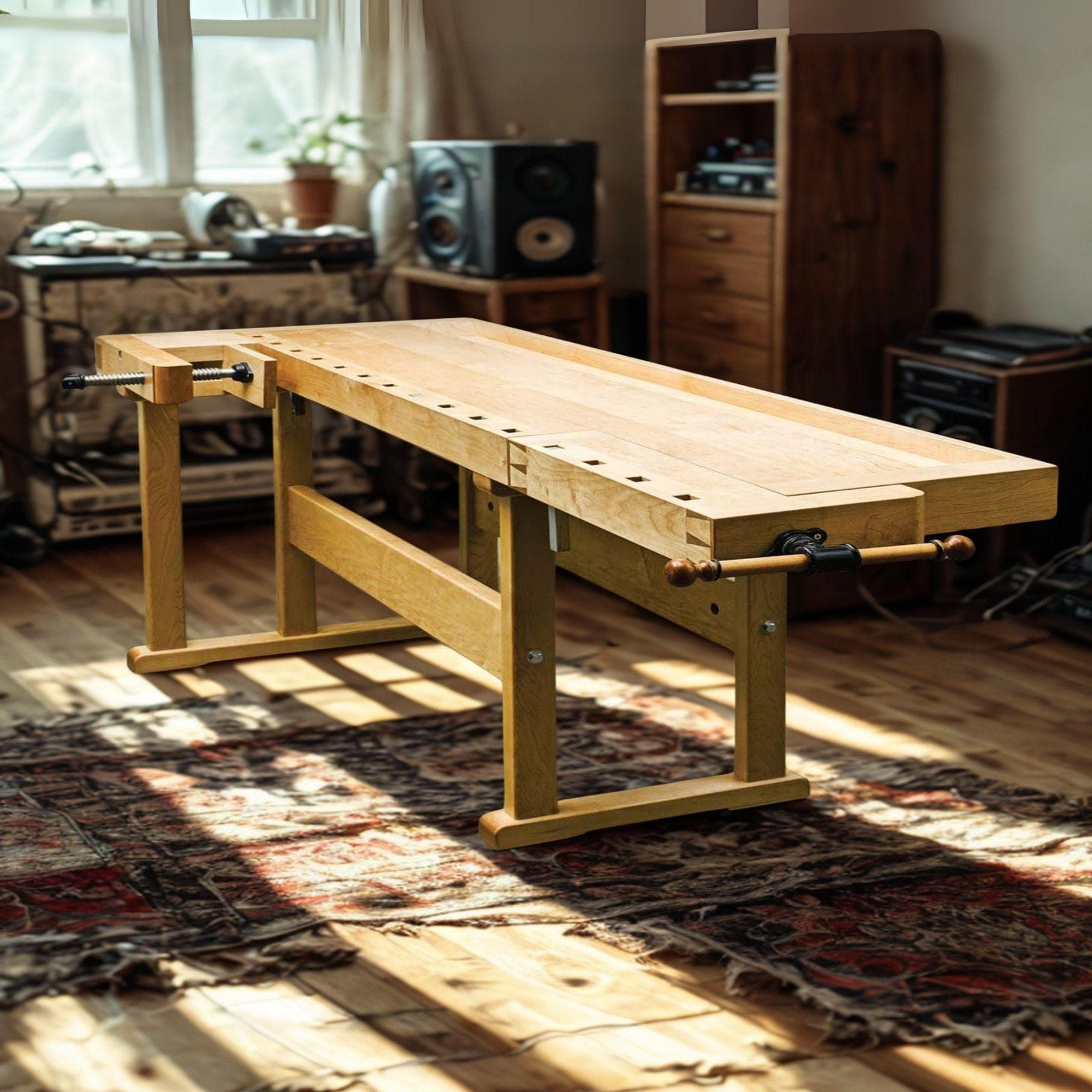Roubo Workbench Plans PDF | Build Your Own Traditional Split Top Workbench | Ultimate Woodworking Bench - view 2