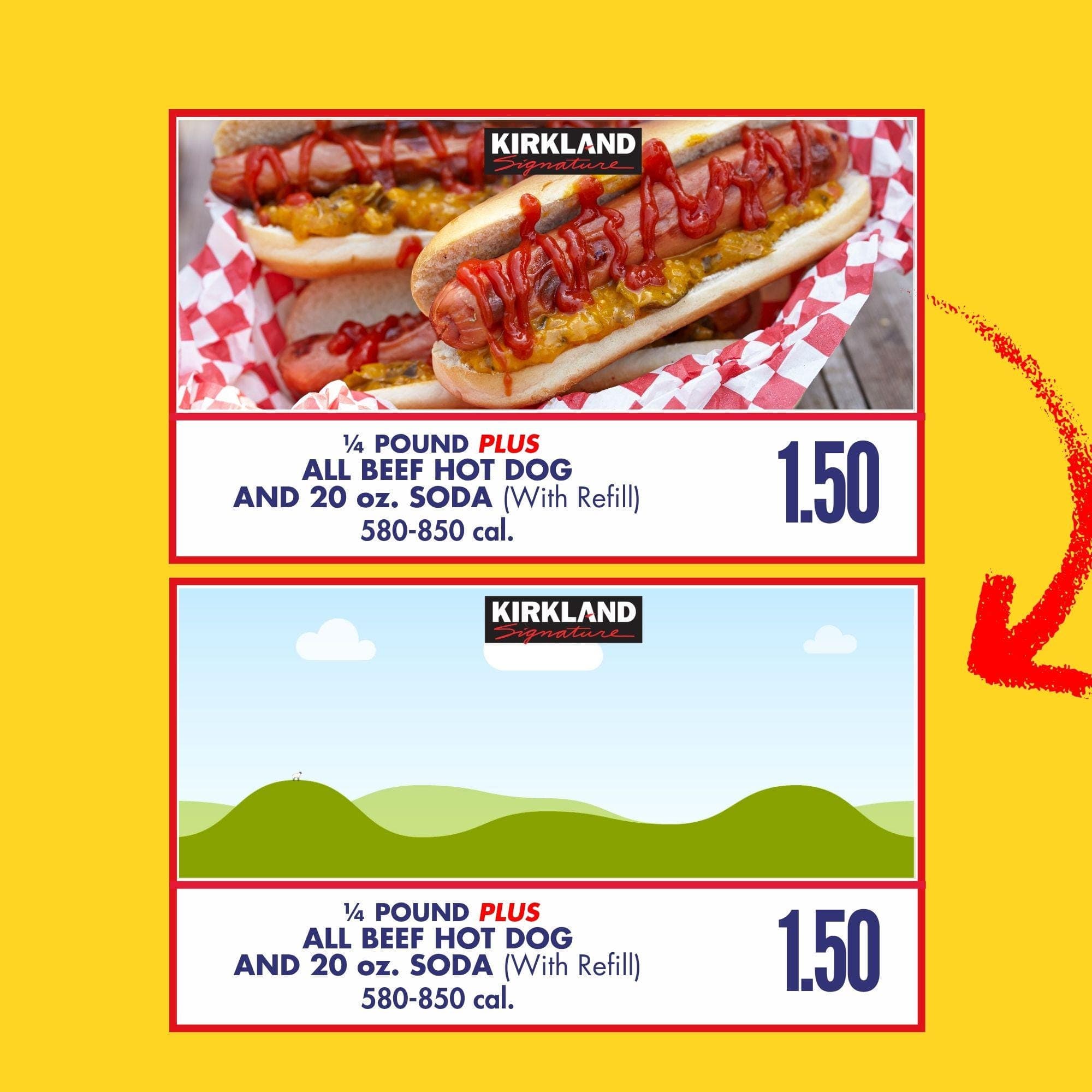 Costco Food Court Sign | Printable Menu, Price Tag (Digital Download) - view 5