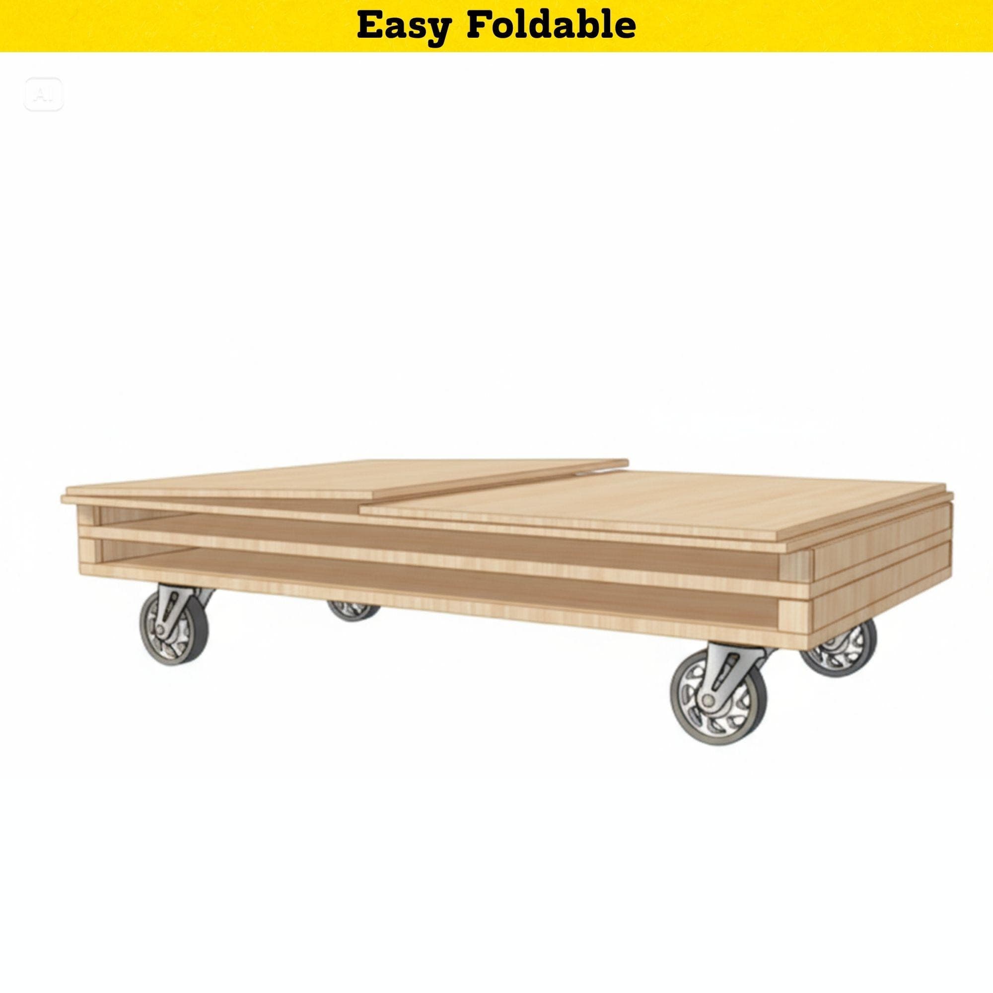DIY Collapsible Coffee Cart Plans | Mobile Espresso Bar Blueprint (PDF) - view 10