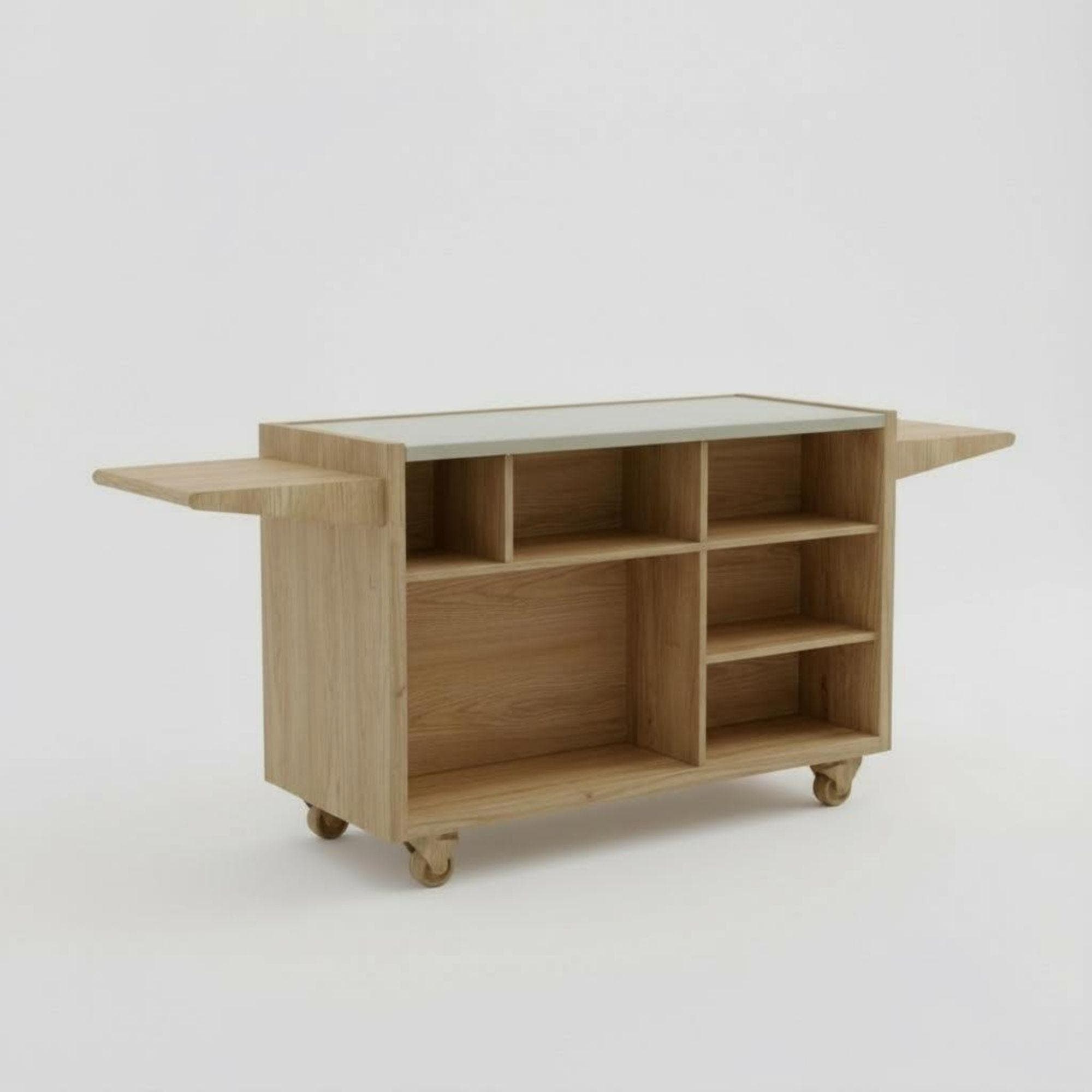 Mobile Coffee Cart DIY Plans | Collapsible Barista Station (PDF Download) - view 6