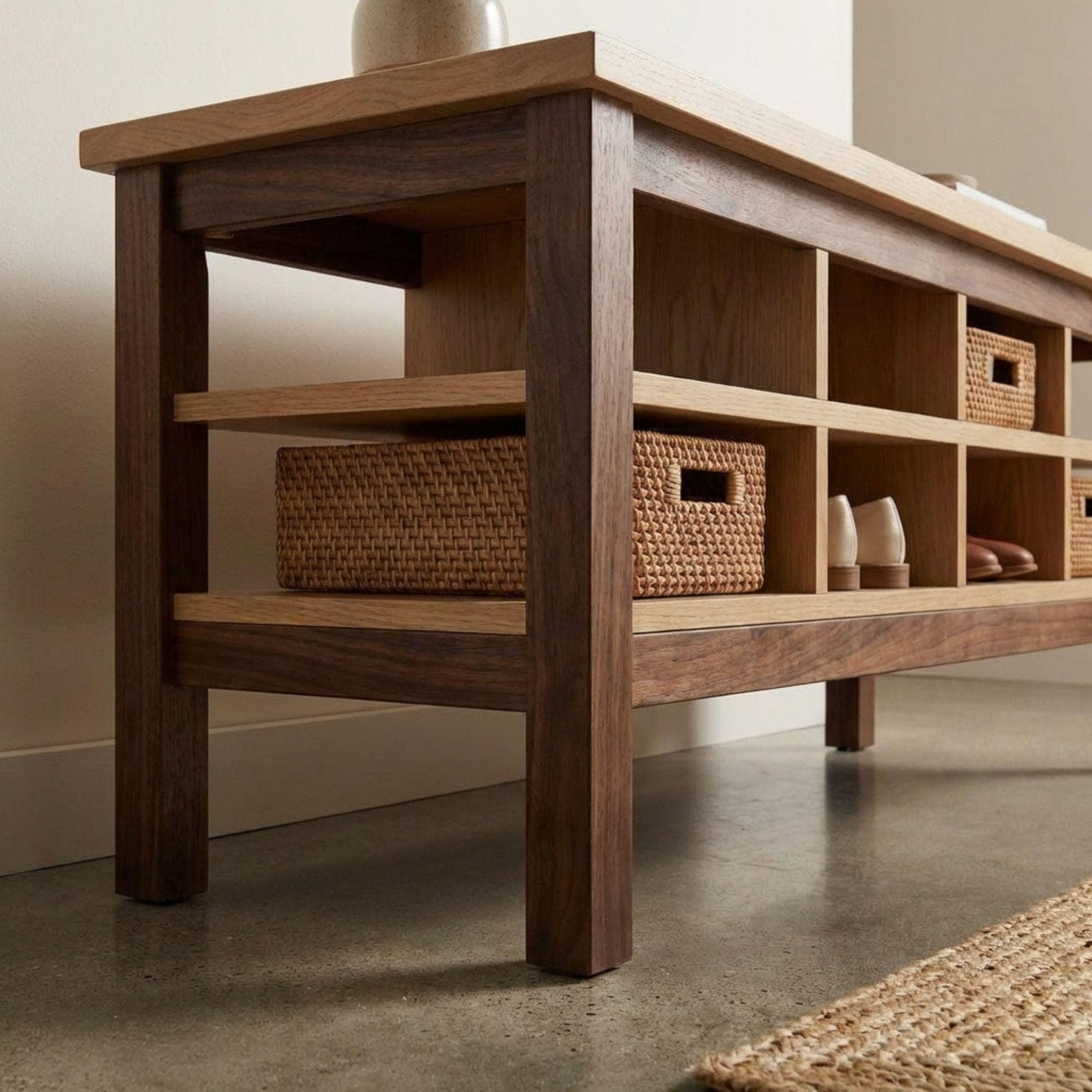 Heavy Duty Workbench Plans with Storage Shelving (PDF Download) - view 7
