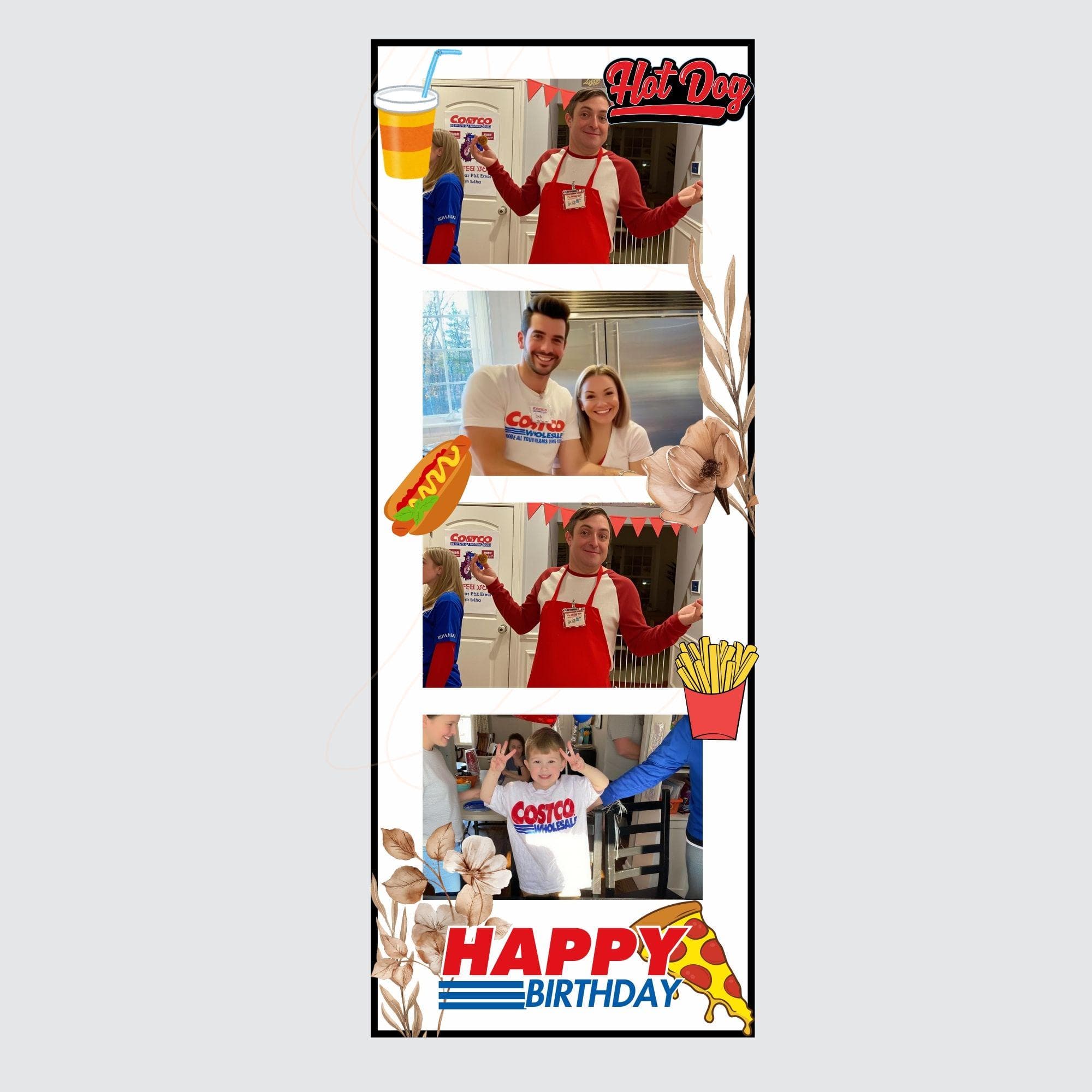 Costco Photo Booth Party Pack | Customizable Employee of the Year (PDF) - view 4