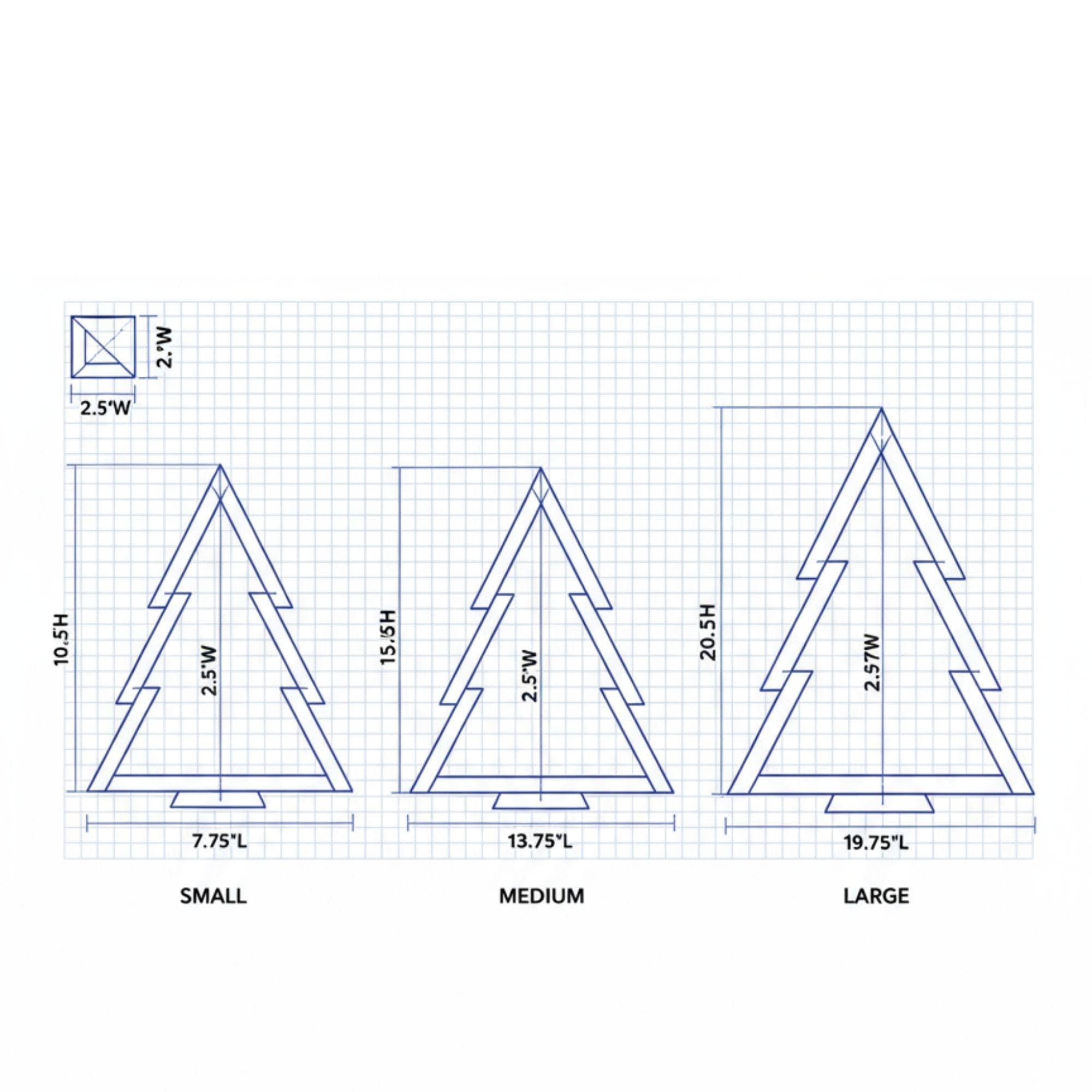 Wooden Christmas Tree Shelf Plans: Easy DIY Build (PDF Pattern) - view 8
