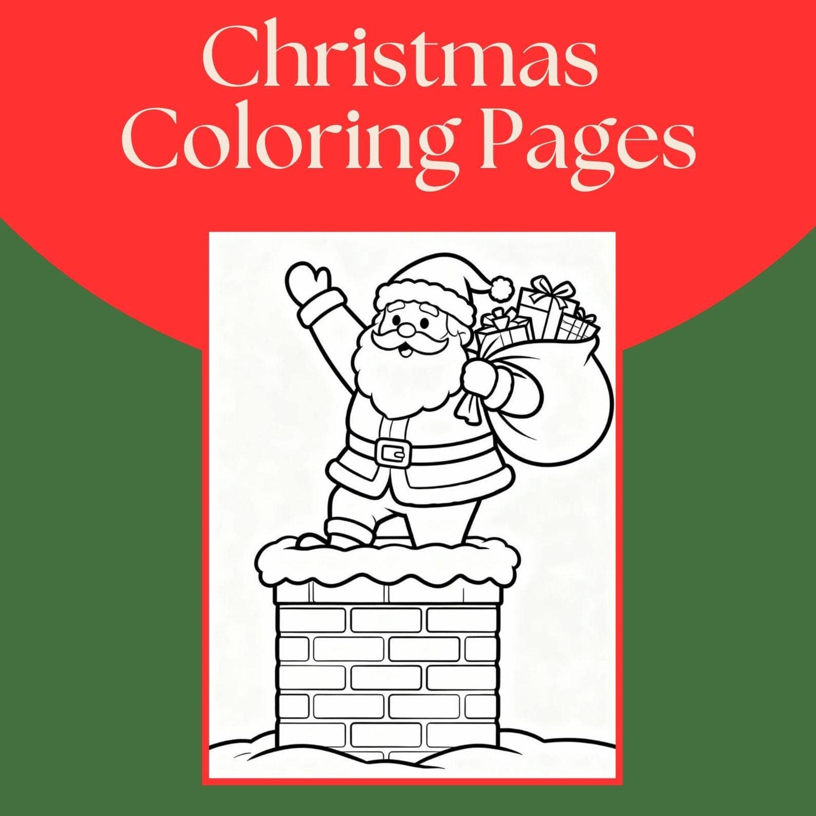 100+ Christmas Coloring Pages | Winter Activity Book (PDF) - view 2