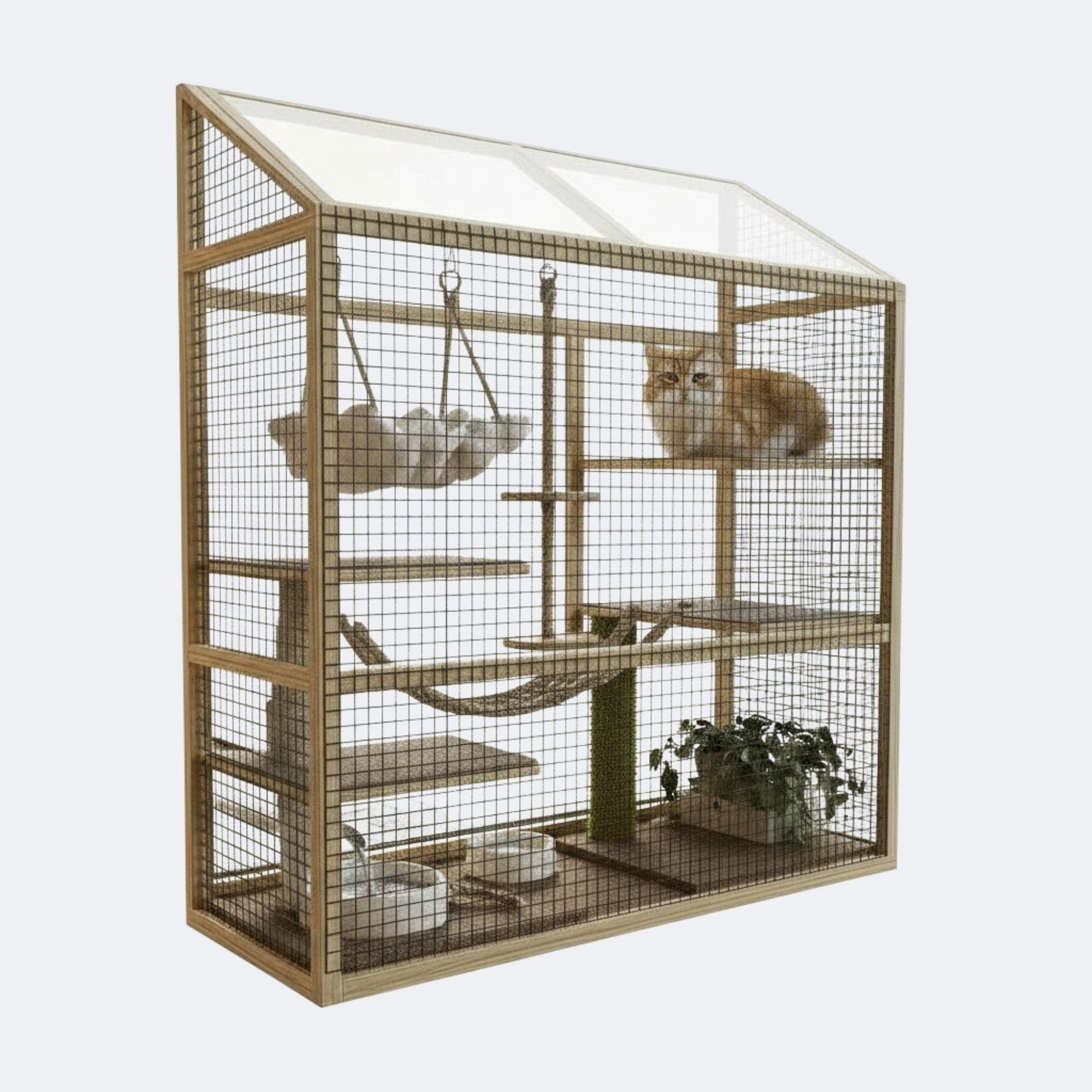 DIY Catio Plans - view 8