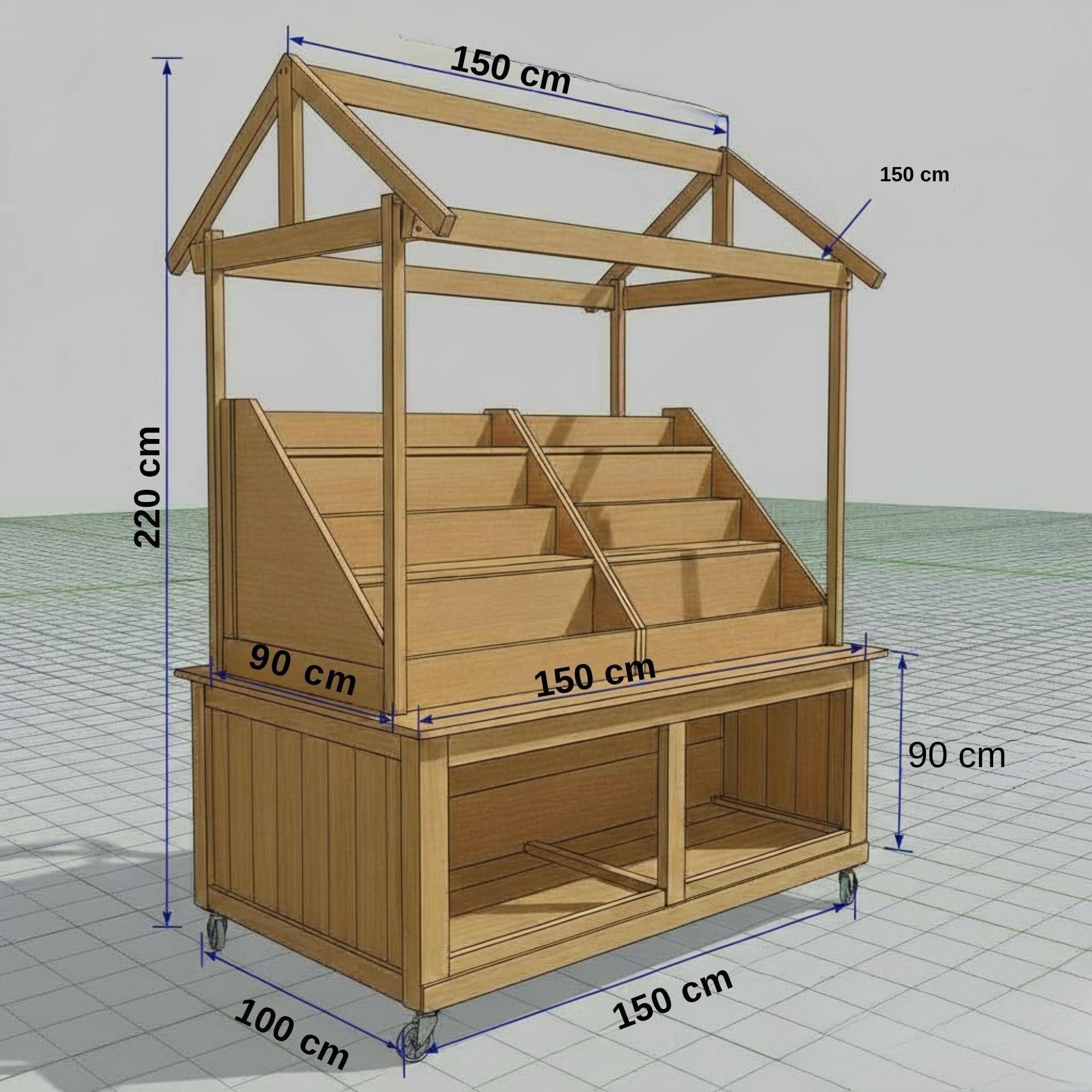DIY Tiered Planter Stand Woodworking Plans (PDF) - view 7