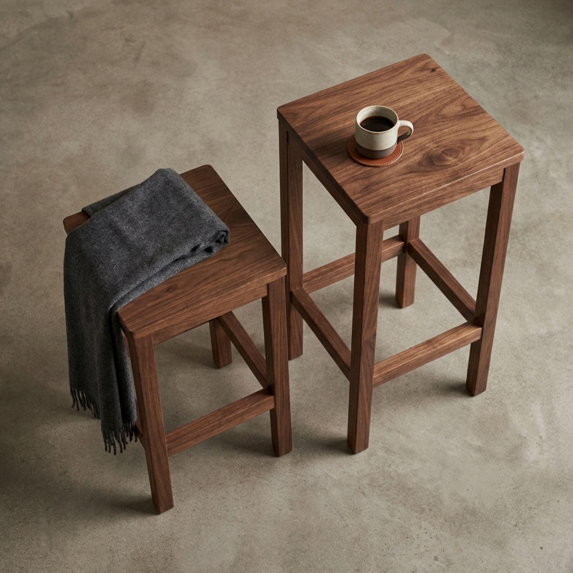 DIY Outdoor Barstool Plans | Wooden Bar Stool Plans PDF | Counter Height Chair Build Guide - view 6