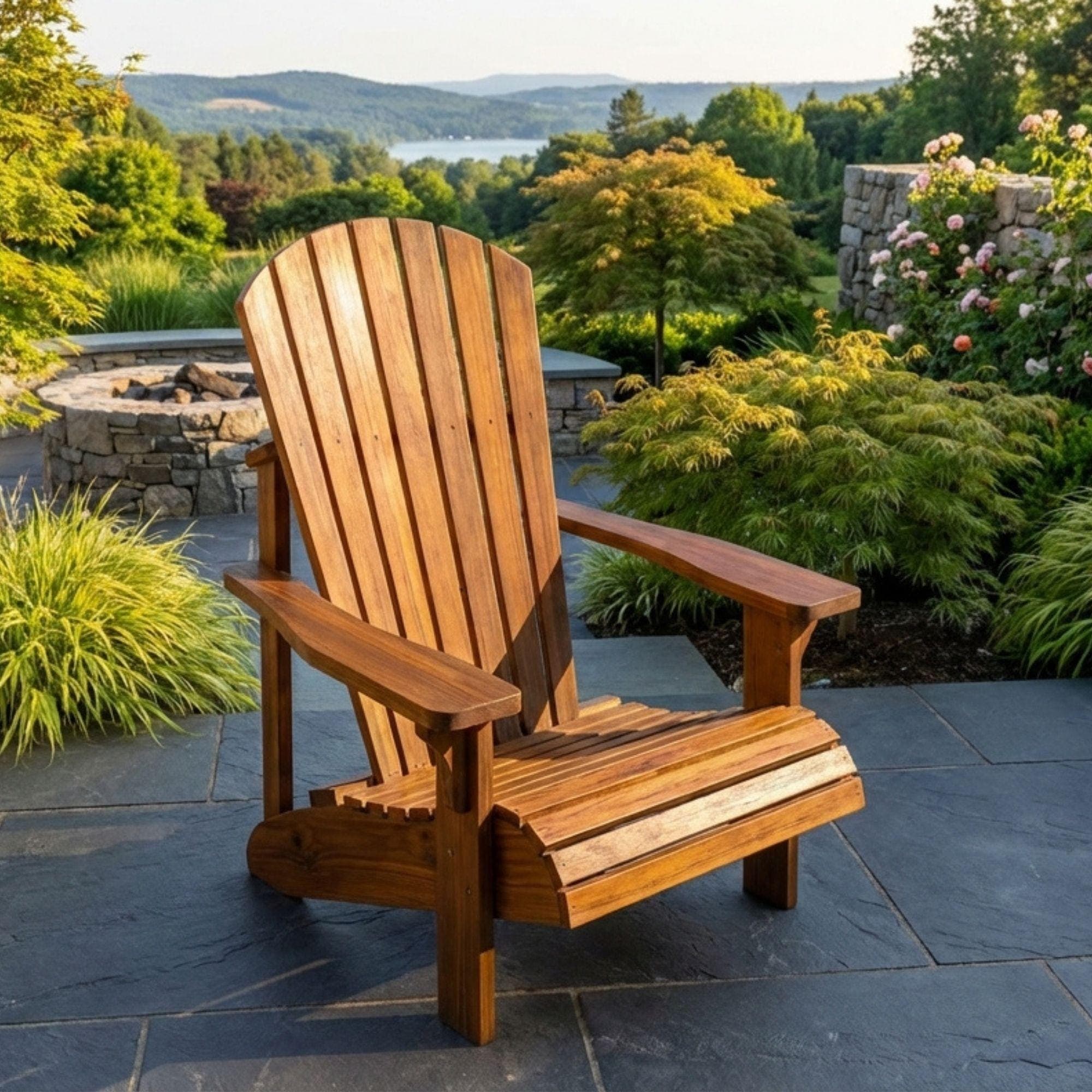 DIY Adirondack Chair Plans | Outdoor Garden Furniture Blueprint (Digital PDF) - view 3