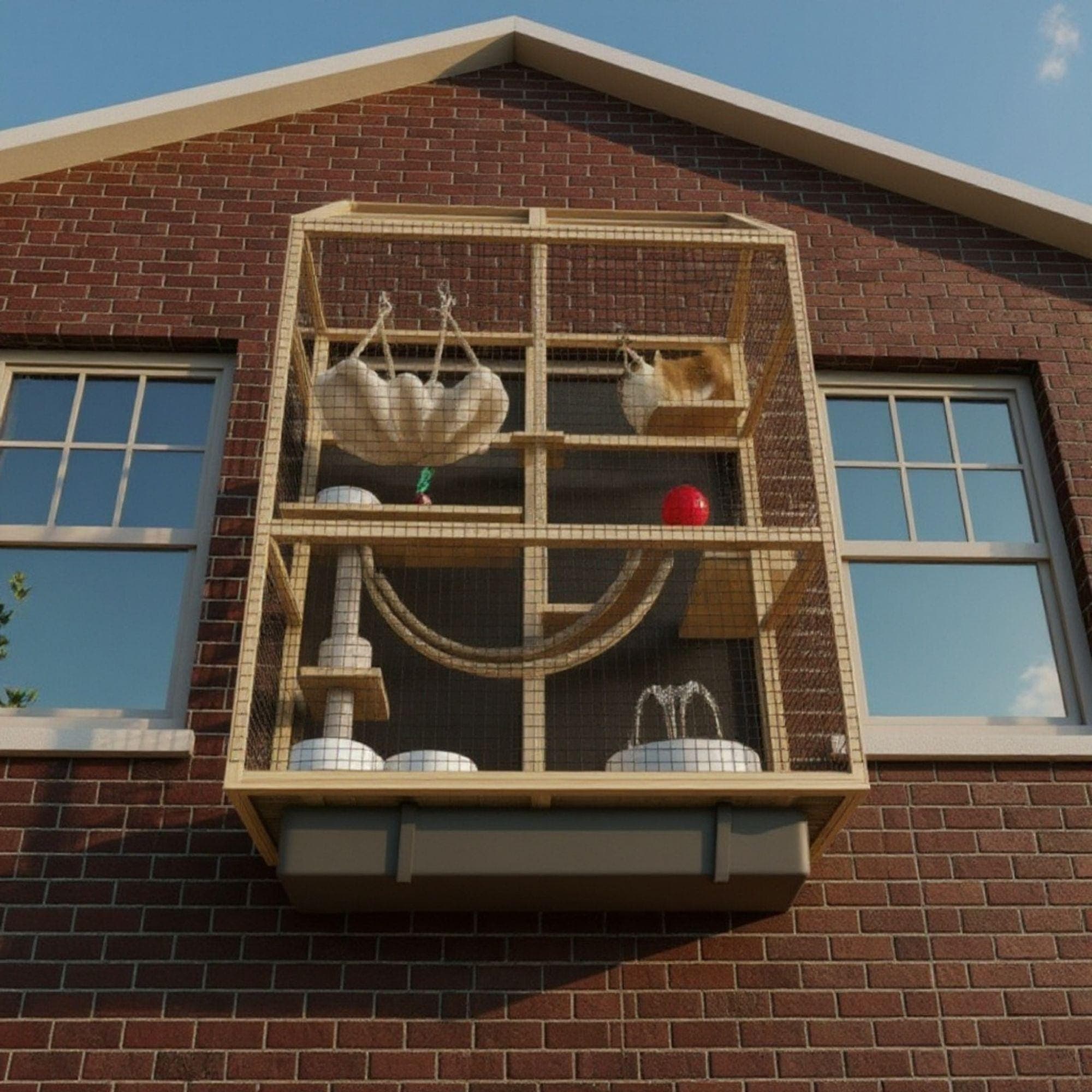 DIY Catio Plans - view 6