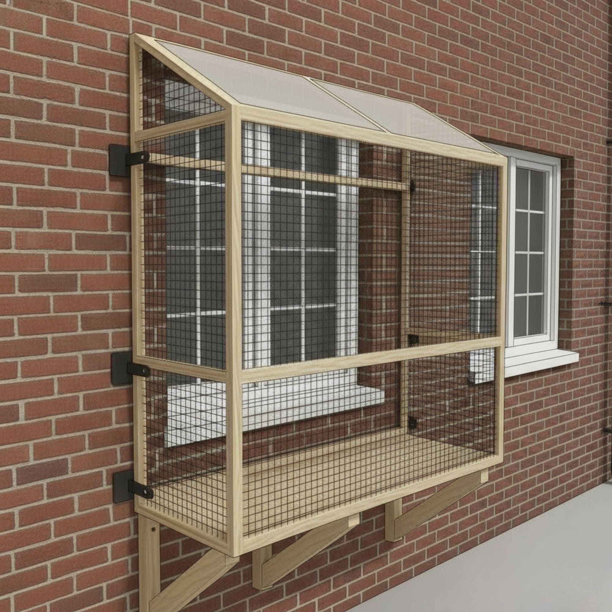 DIY Catio Plans - view 9