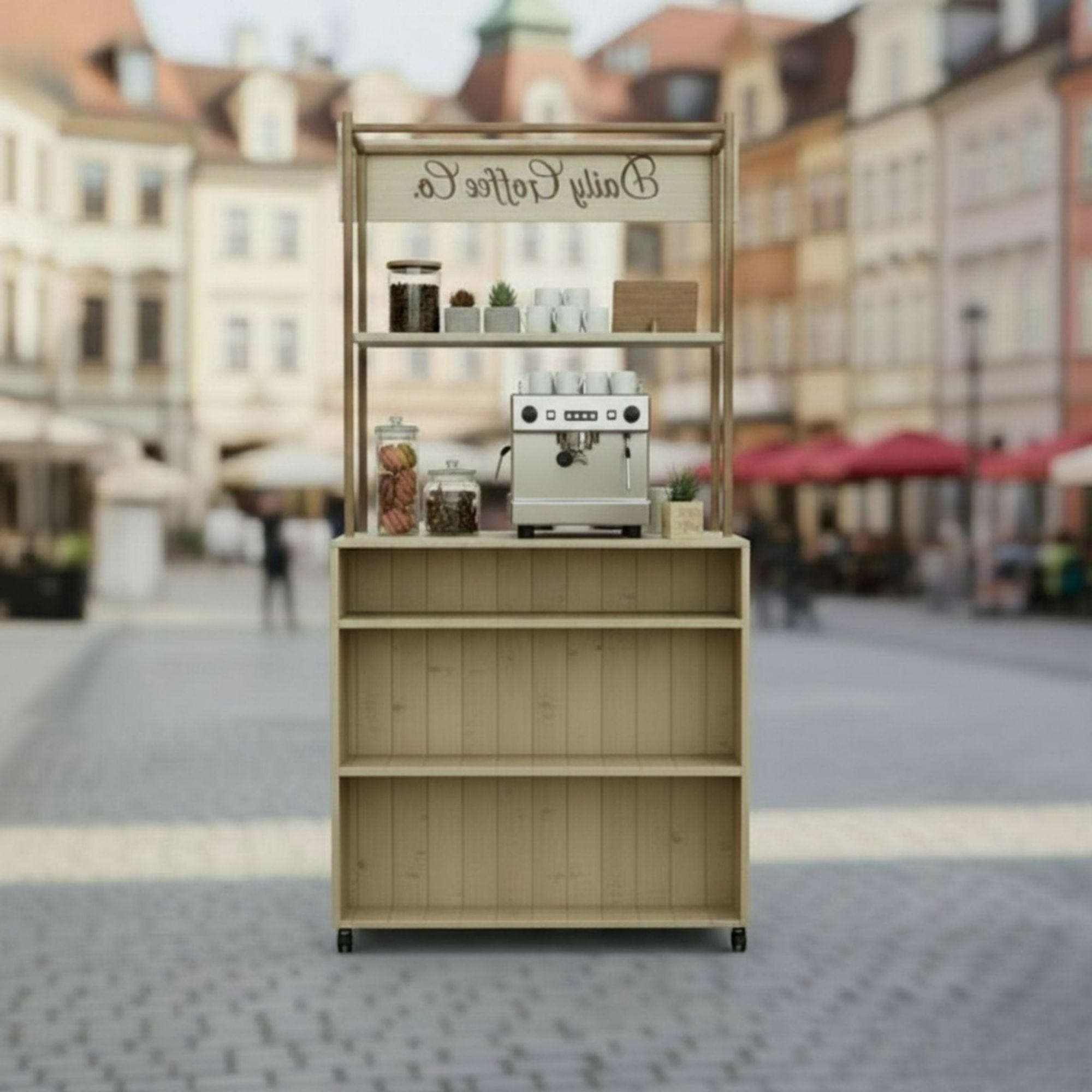 DIY Foldable Checkout Stand Plans: Portable Plywood Design (PDF Pattern) - view 5