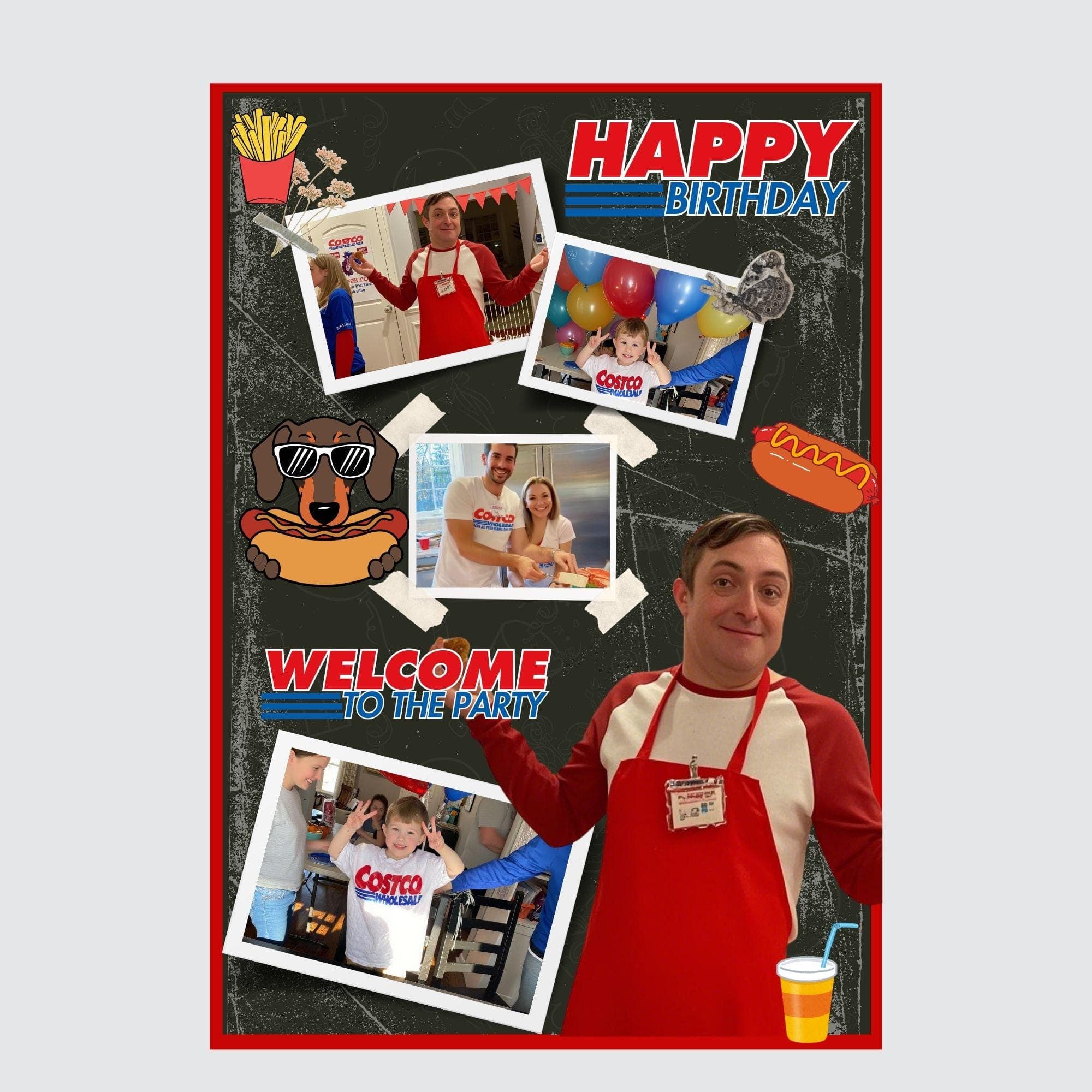 Costco Photo Booth Party Pack | Customizable Employee of the Year (PDF) - view 6