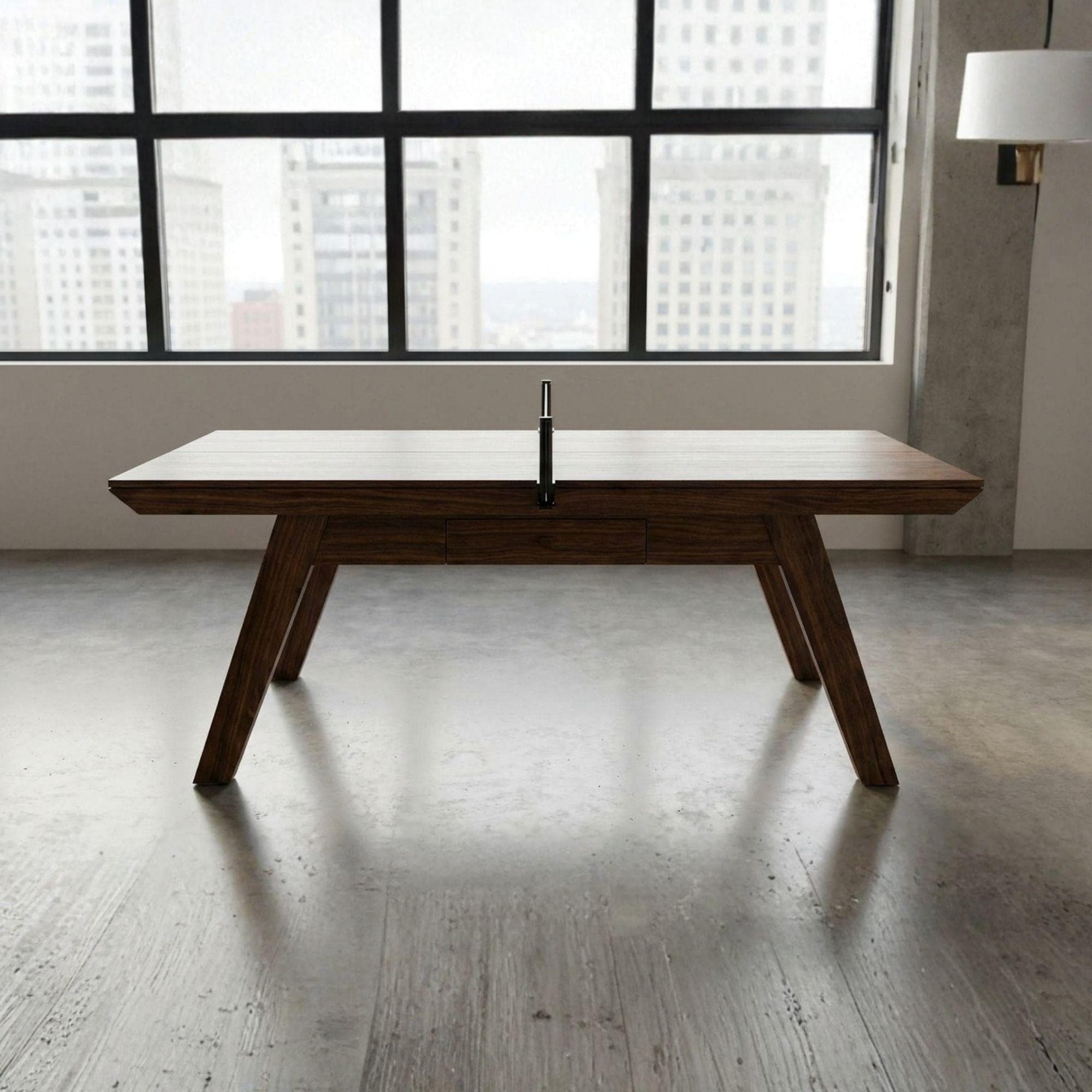 Modern Ping Pong Table Plans | DIY Game Table Blueprint (PDF Download) - view 5