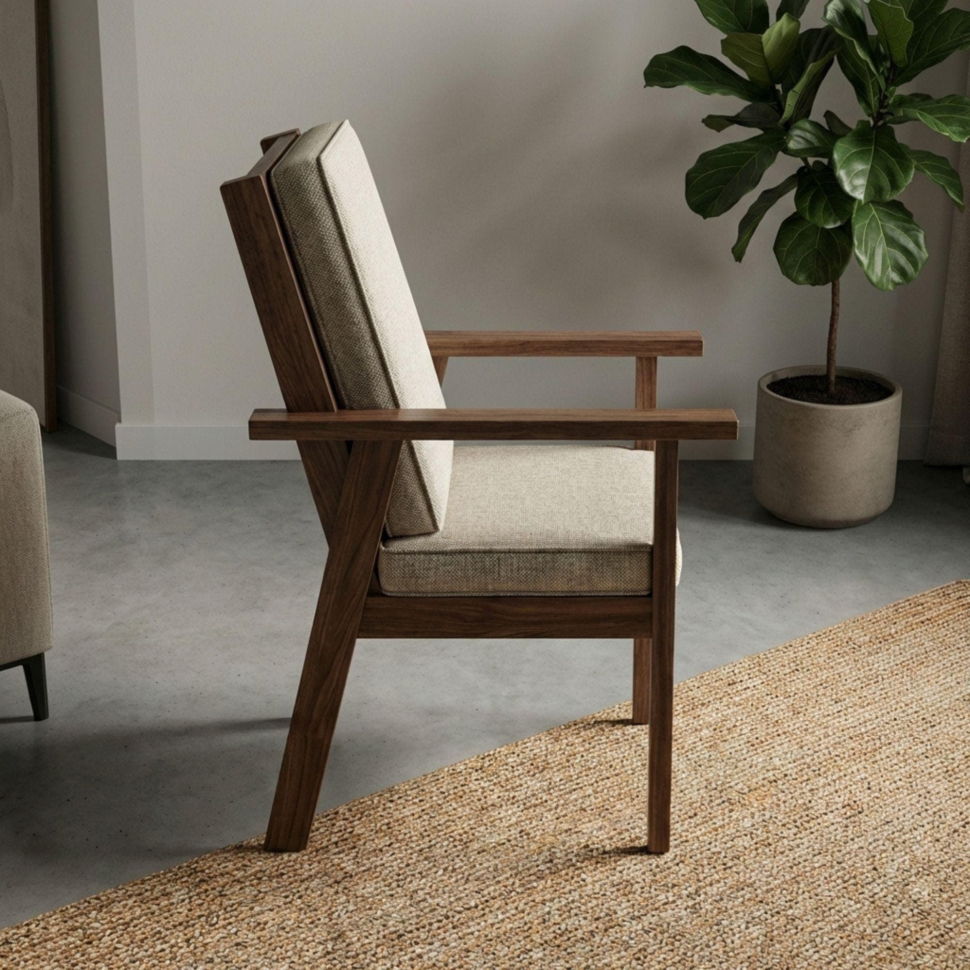 DIY Chairs for Outside Plans | Outdoor Dining Chairs Wooden Blueprint | Chair Design Pattern PDF - view 4
