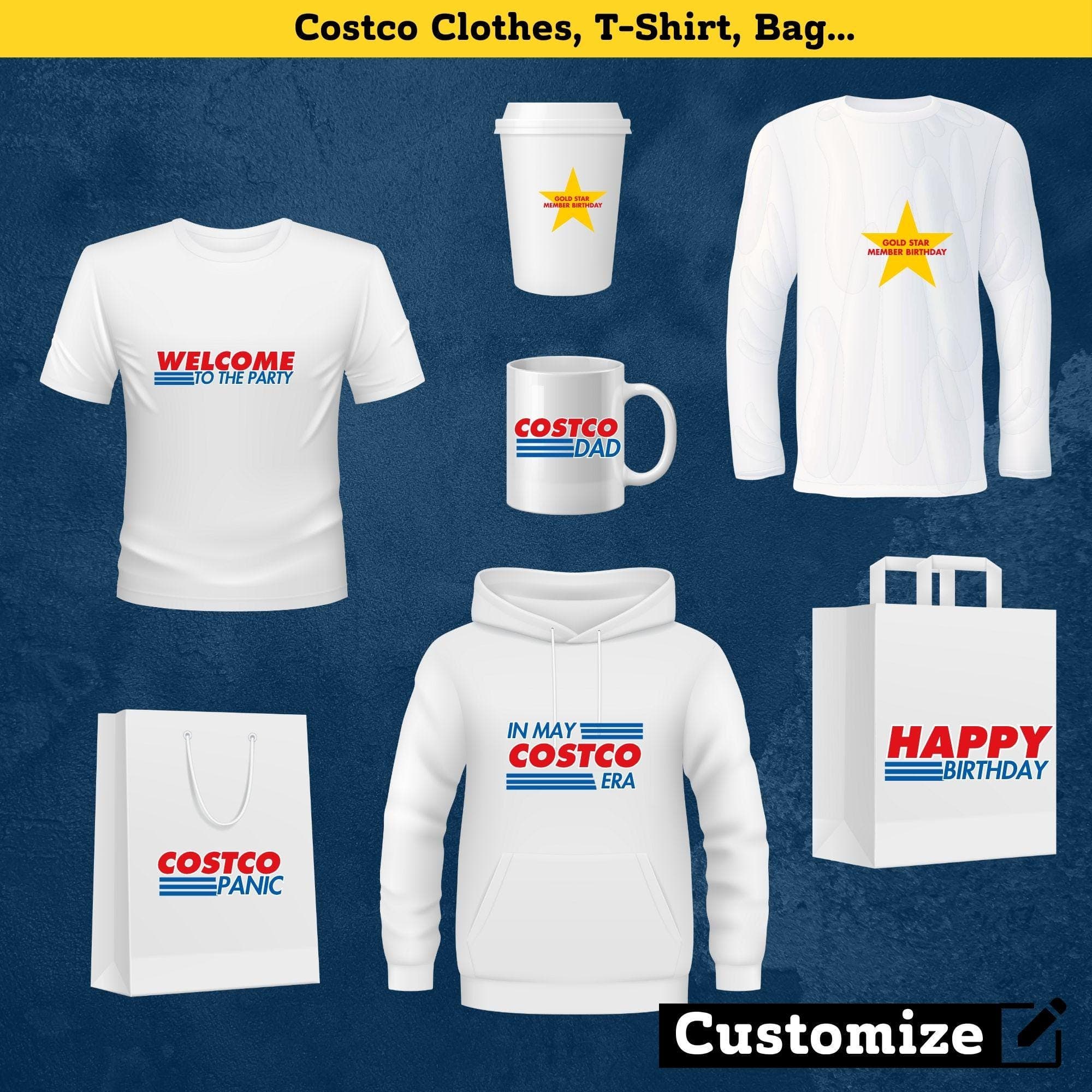 Costco Party Pack Bundle | Birthday Decorations, Signs, Invite (Digital Download) - view 9