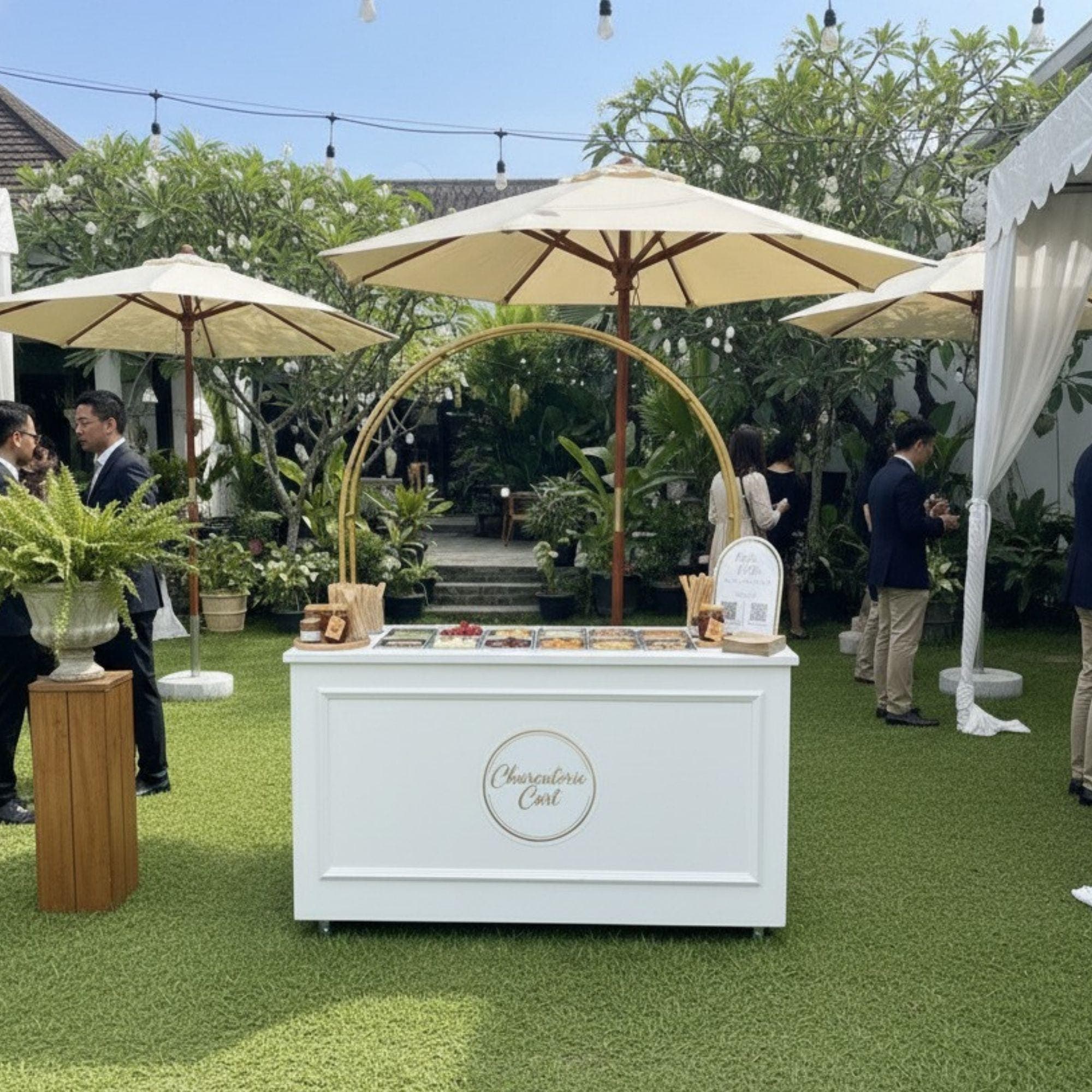 Mobile Food Cart Plans | Charcuterie Mobile Bar and Coffee Cart Bar Blueprint | Snack Cart, Pastry Cart, Ice Cream Cart, Cookie Cart Plans - view 5