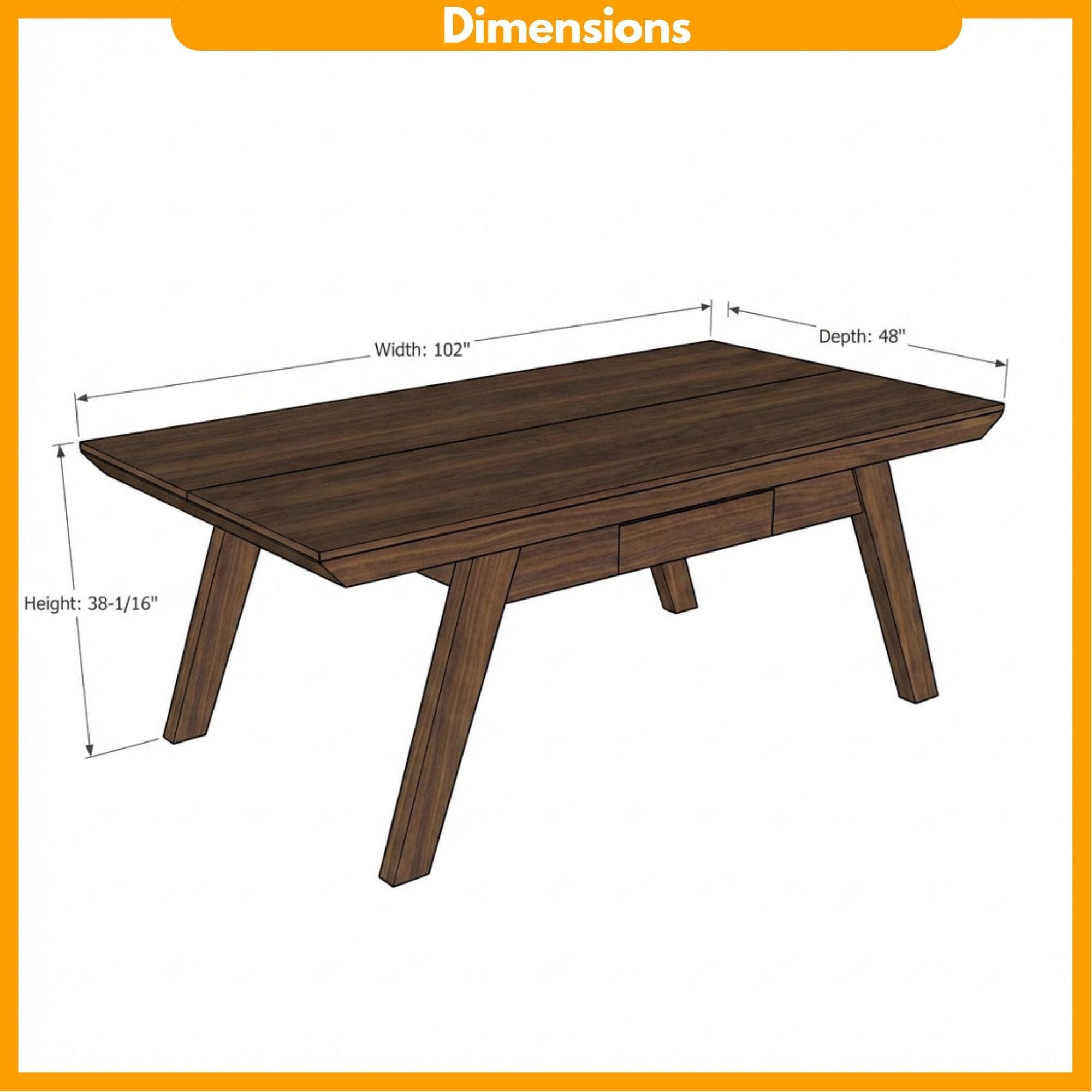 Modern Ping Pong Table Plans | DIY Game Table Blueprint (PDF Download) - view 2