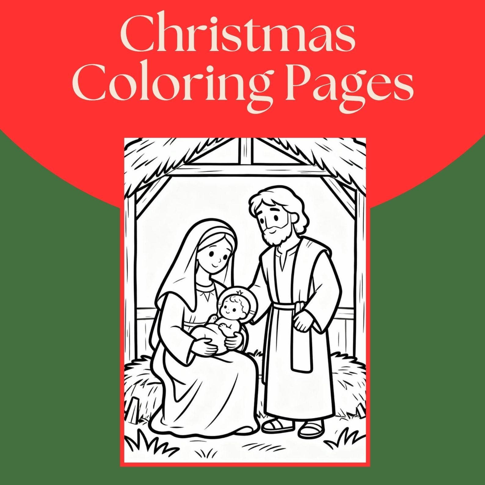 100+ Christmas Coloring Pages | Winter Activity Book (PDF) - view 4