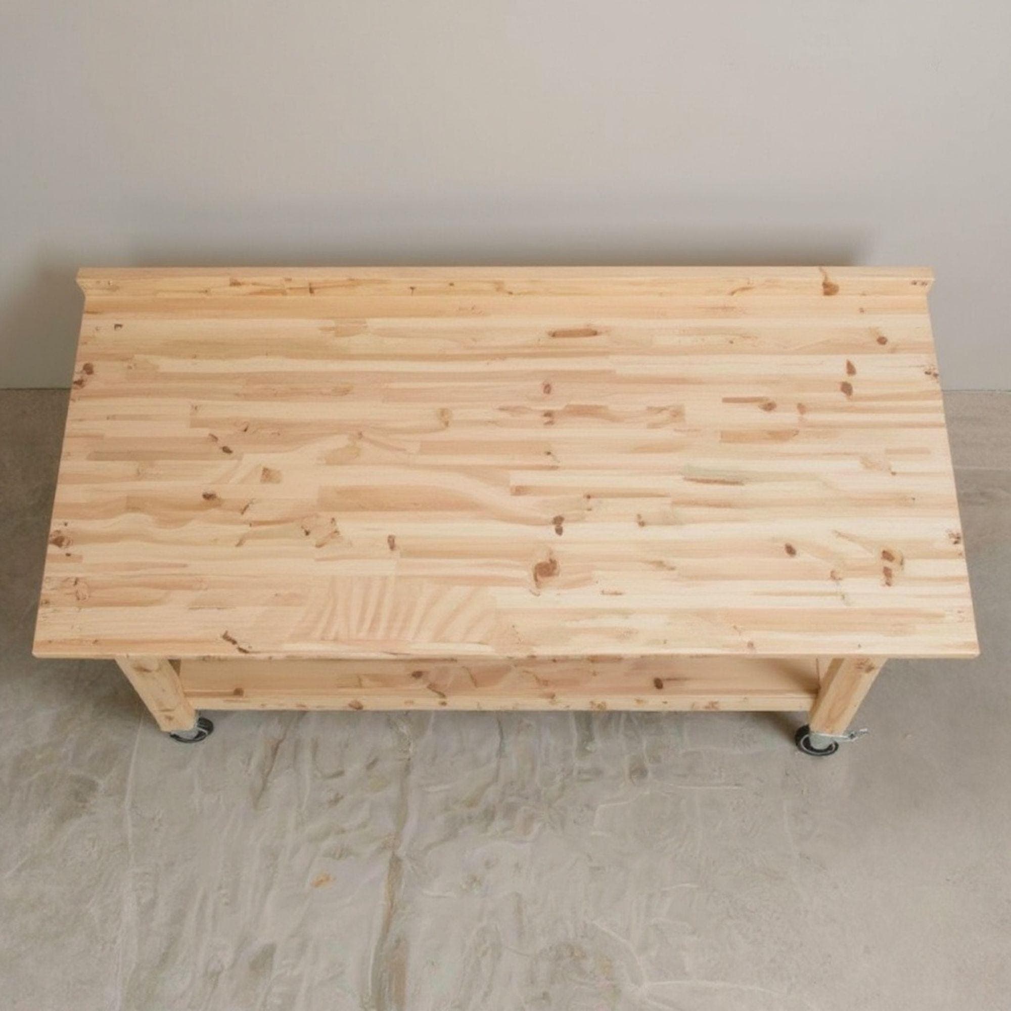 DIY Extra-Long Mobile Workbench Plans | Garage Workstation (Digital Download) - view 7