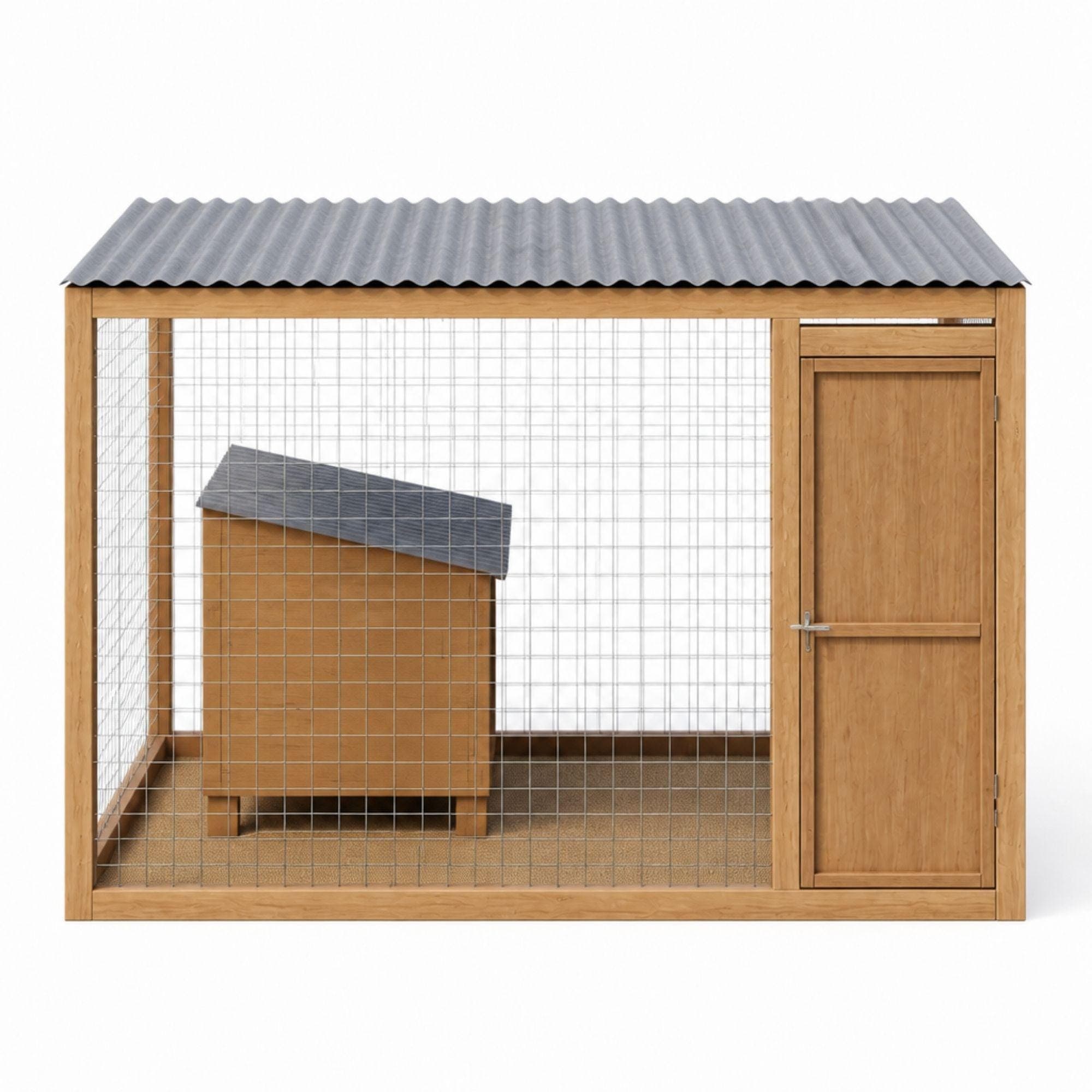 DIY Small Chicken Coop Plans with Run PDF | Woodworking Plans for Modern Chicken Coops | Backyard Poultry Breeding Pen | Quail Cottage Build - view 6
