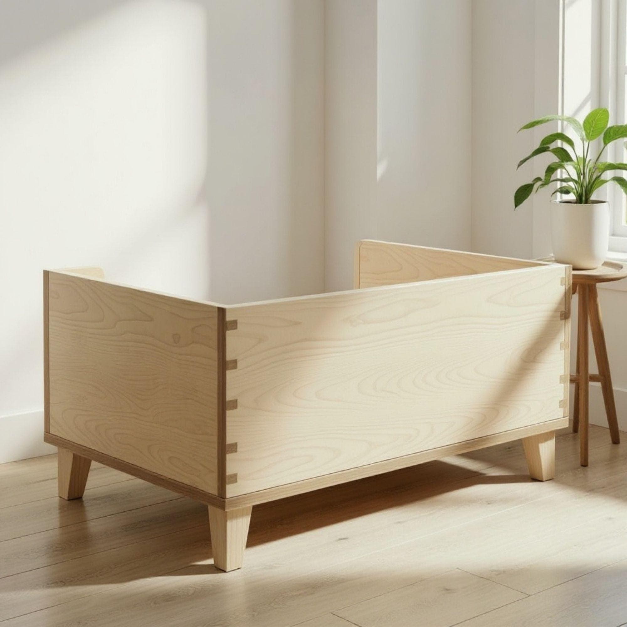 Wood Pet Bed | DIY Dog Bed With Legs Plan | DIY Raised Dog Bed Furniture | Build a Custom Wooden Pet Bed | Elevated Dog Bed for Large Dogs - view 7