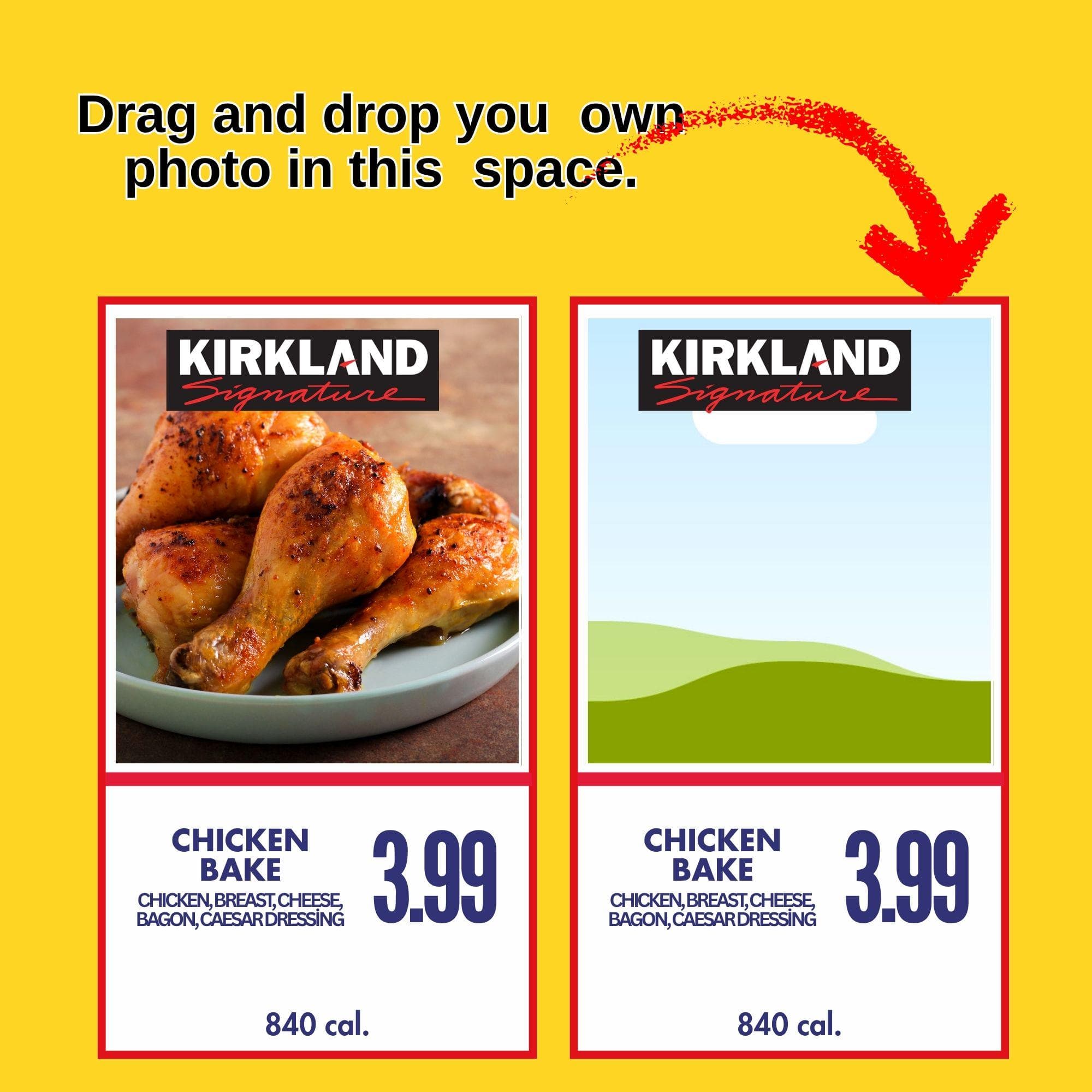 Costco Food Court Sign | Printable Menu, Price Tag (Digital Download) - view 3