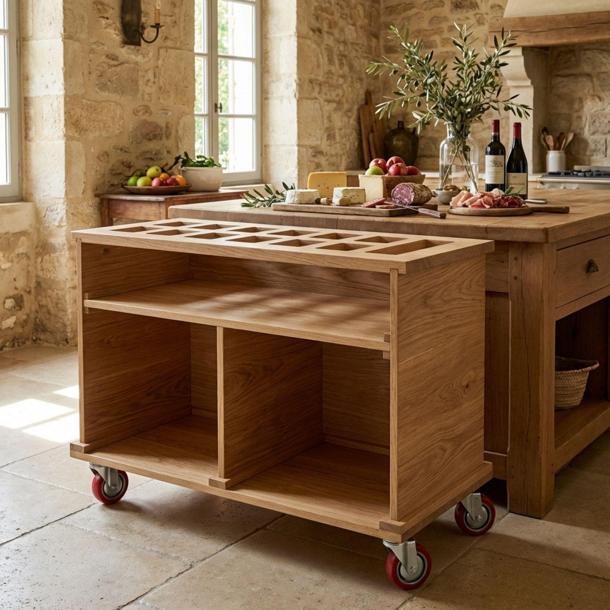 Mobile Food Cart Plans | Charcuterie Mobile Bar and Coffee Cart Bar Blueprint | Snack Cart, Pastry Cart, Ice Cream Cart, Cookie Cart Plans - view 10