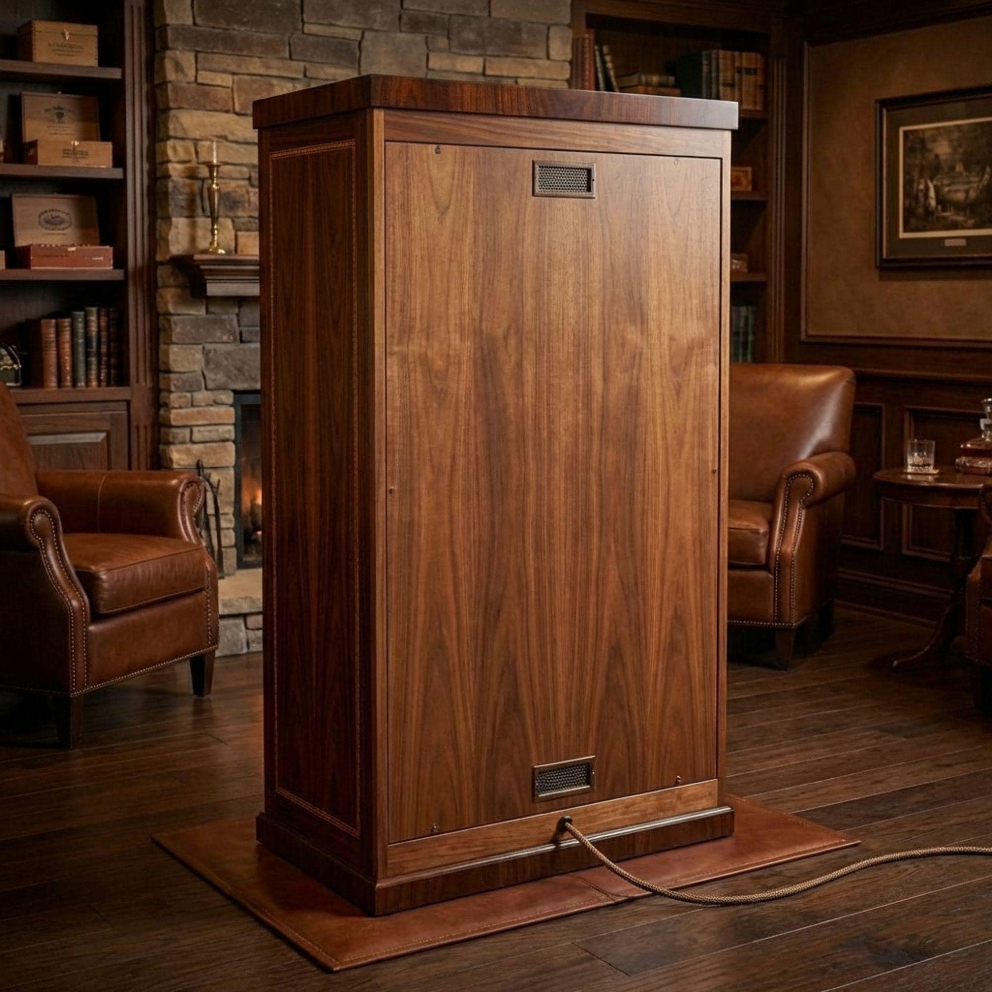 DIY Humidor Cabinet Plan | Large Cigar Display Case PDF | Woodworking Blueprint - view 4