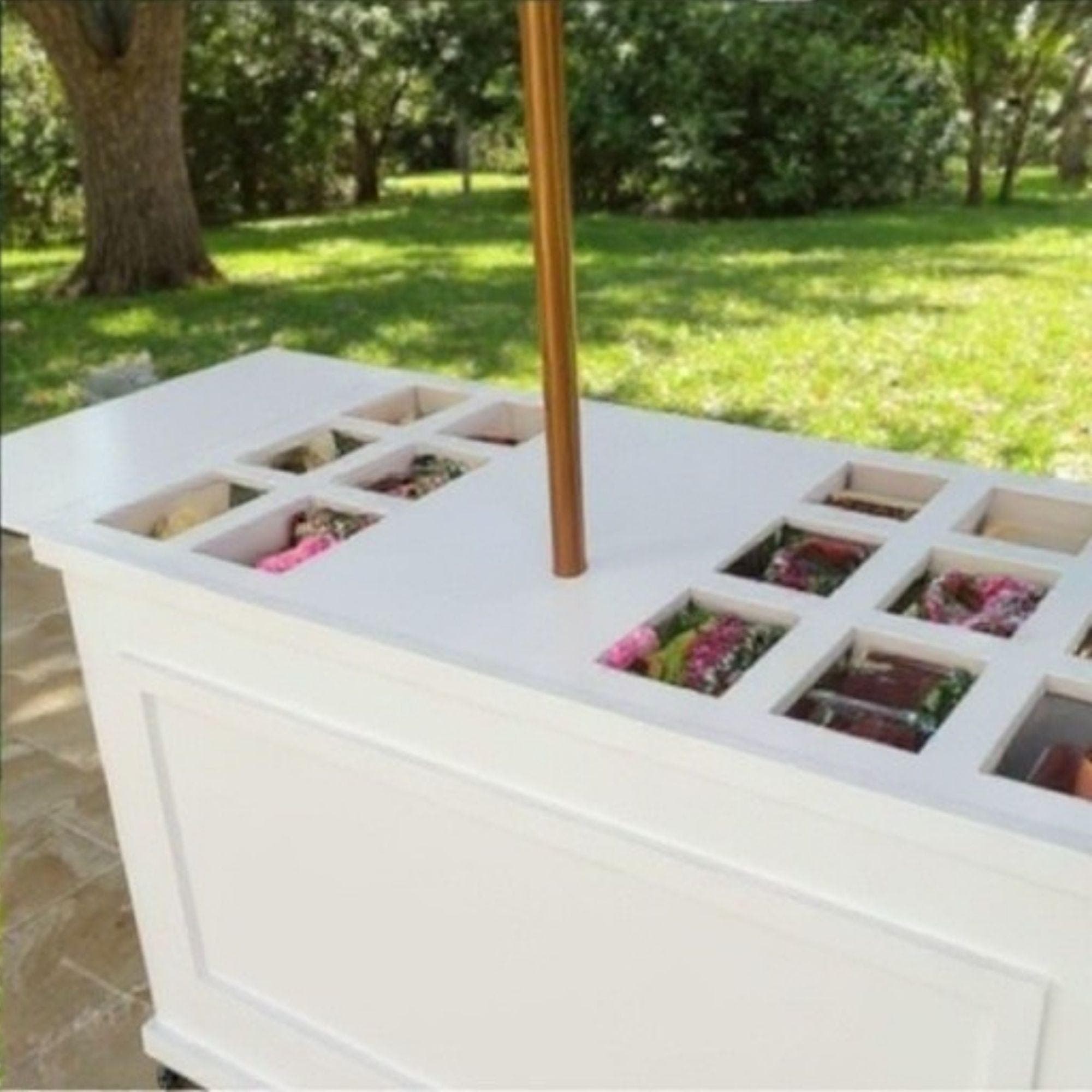 DIY Mobile Serving Cart Plan – Charcuterie Bar, Coffee Station (PDF) - view 5