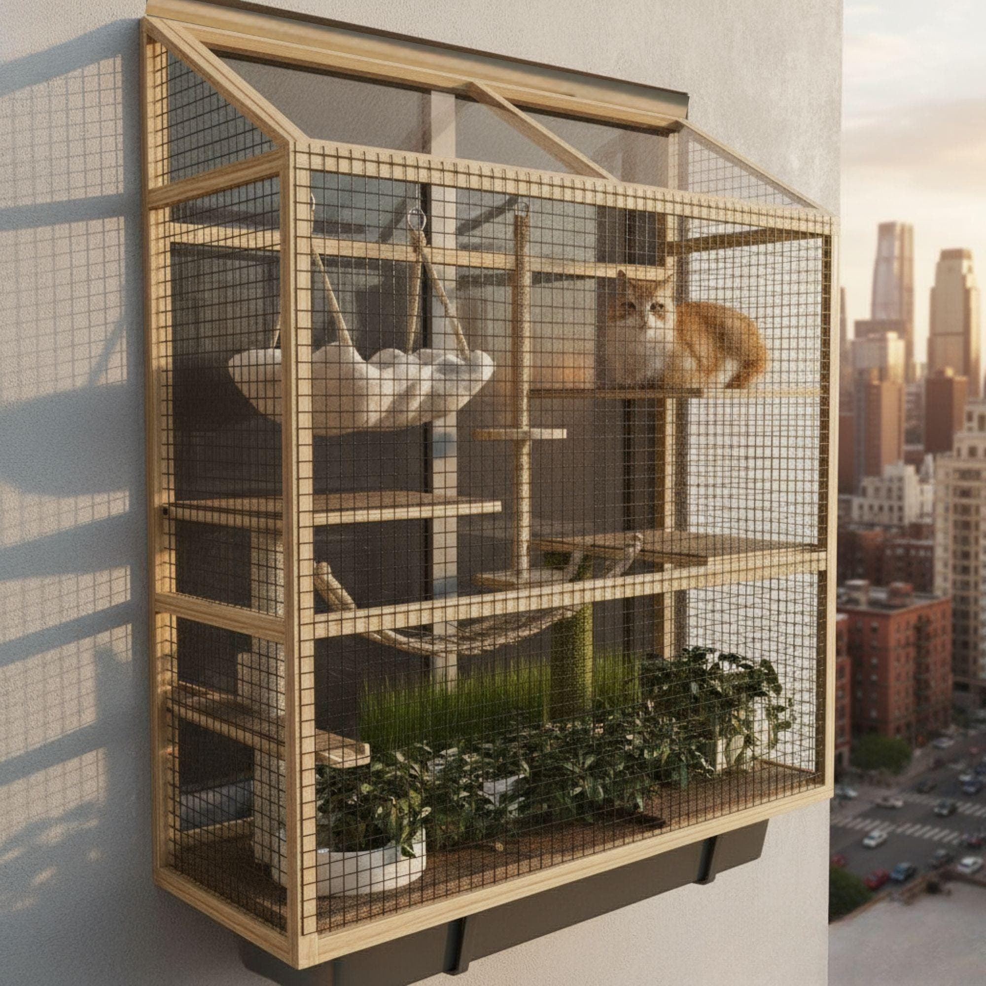 DIY Catio Plans - view 3