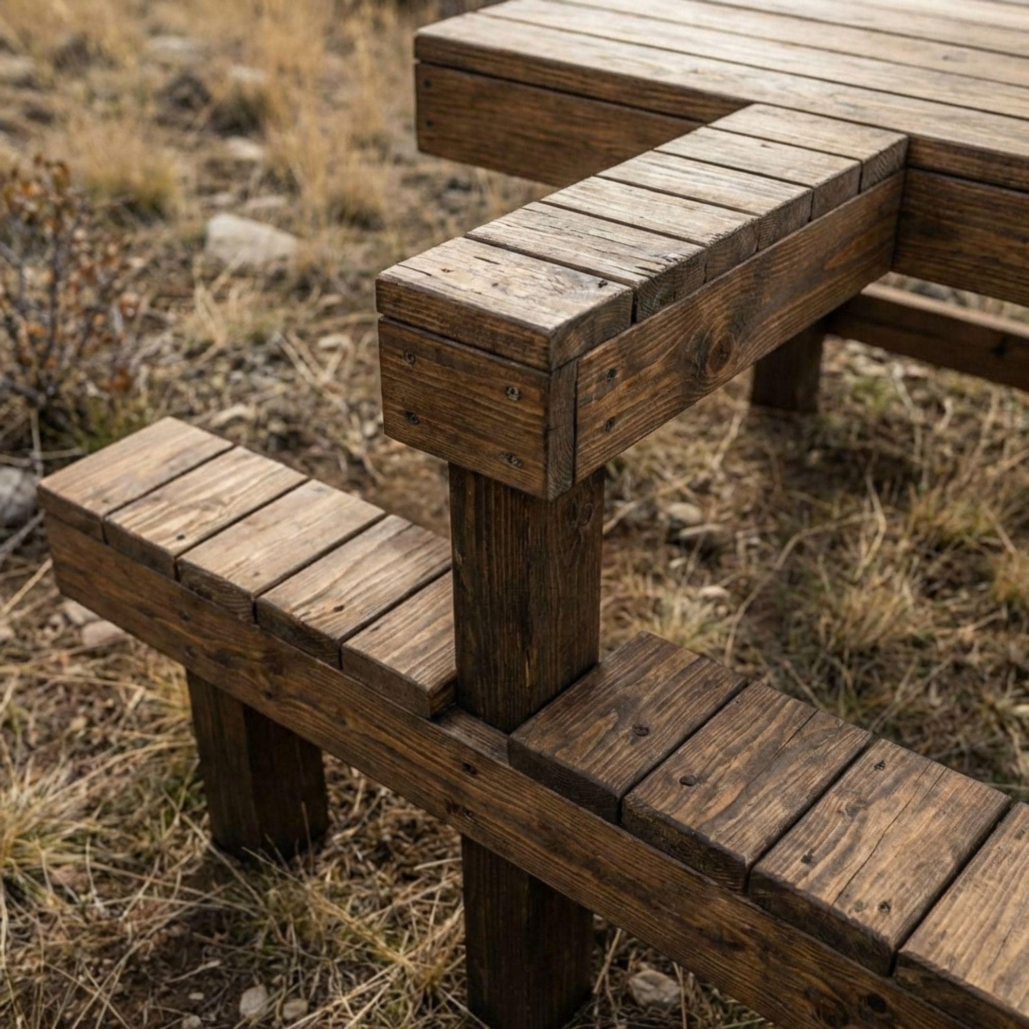 DIY Shooting Bench Plans | Wood Rifle Shooting Table PDF | Shooters Bench Blueprint |  Shooting Range Table Build | Hunting Stand - view 5