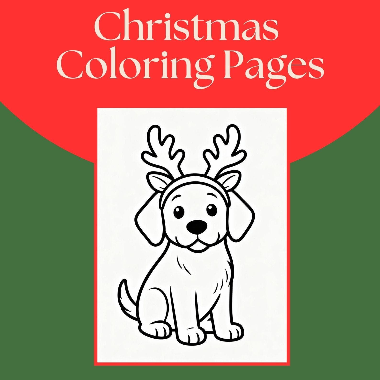 100+ Christmas Coloring Pages | Winter Activity Book (PDF) - view 5