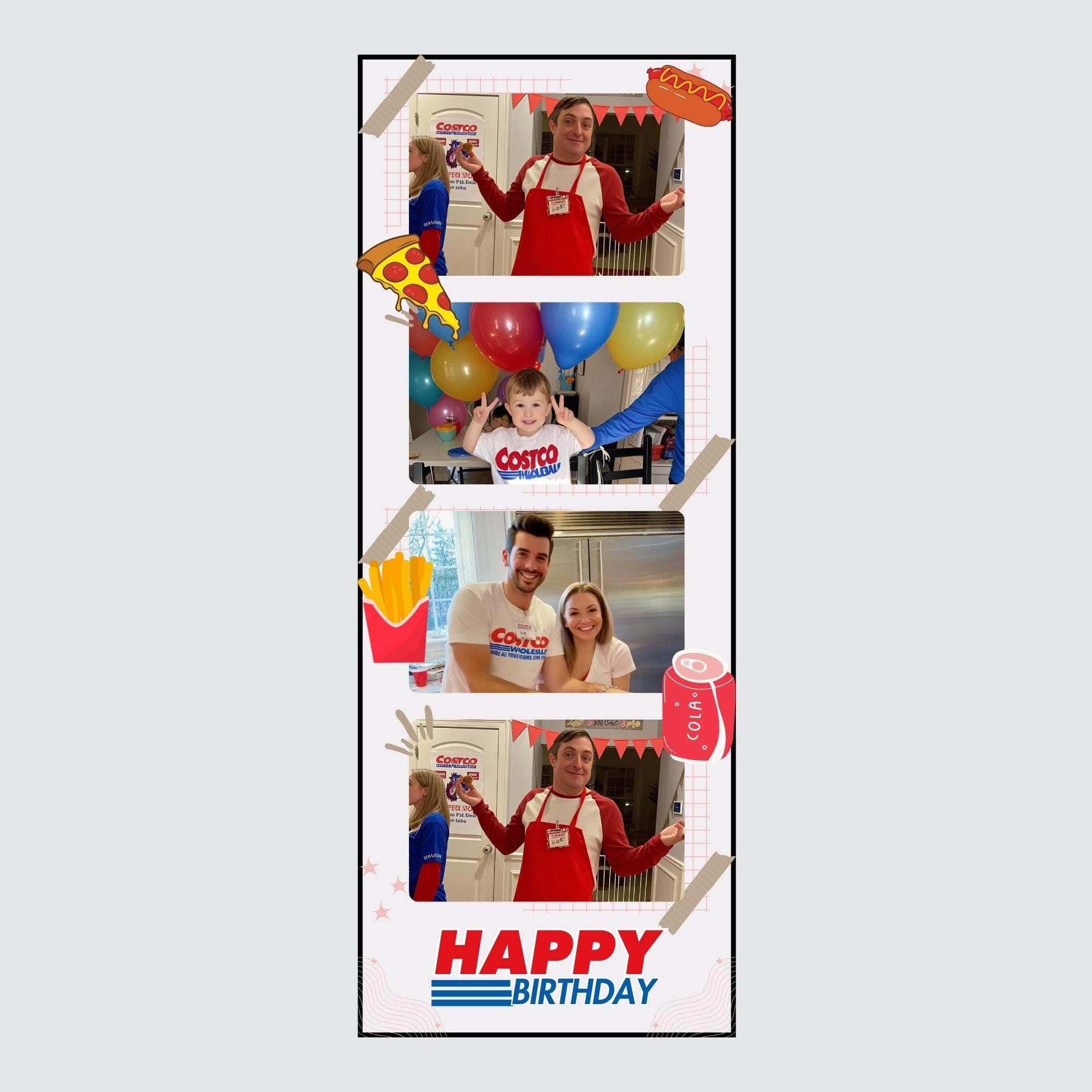 Costco Photo Booth Party Pack | Customizable Employee of the Year (PDF) - view 5