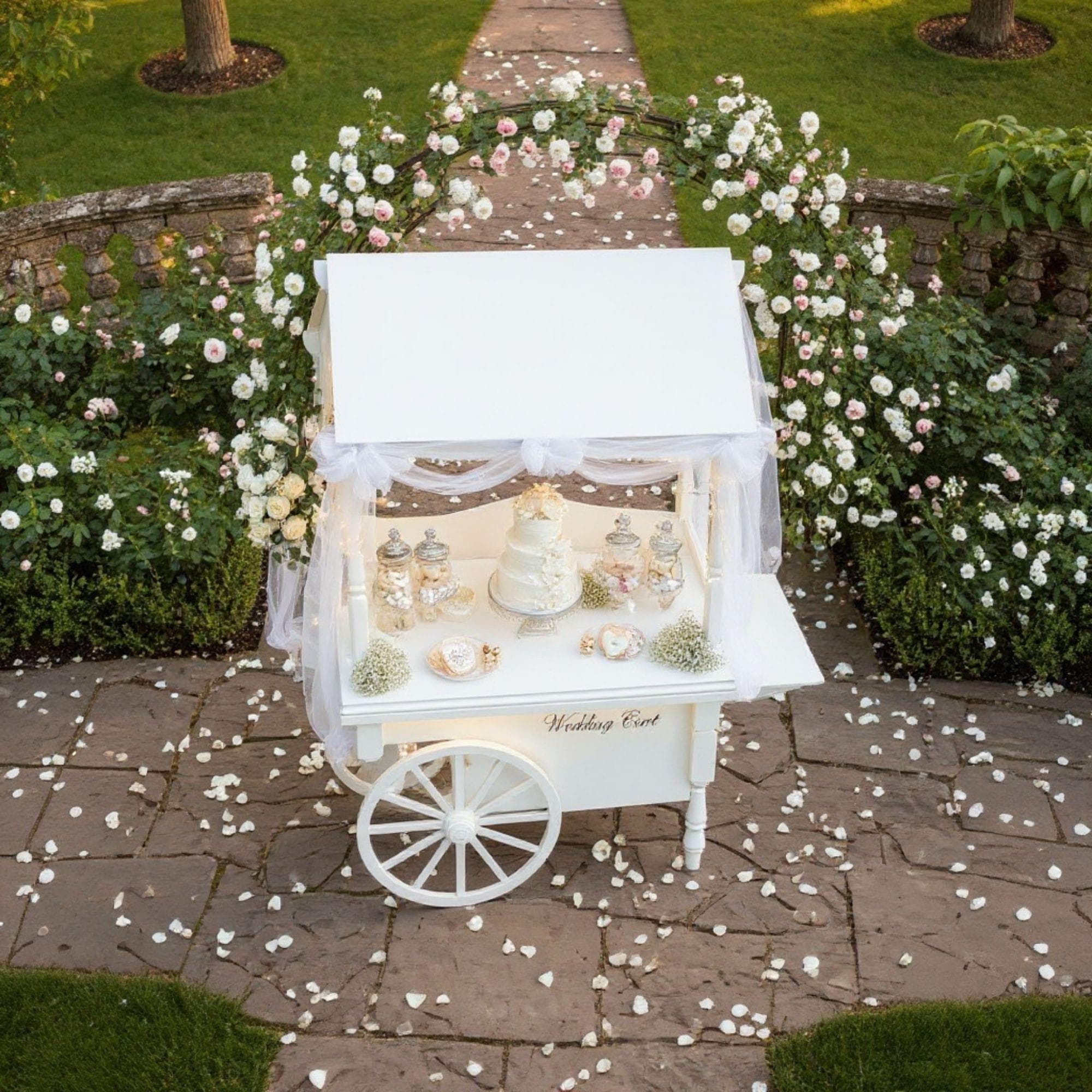 Candy Cart DIY Plan PDF | İce Cream Cart | Dessert Cart | Wedding Sweet Table Cart | Collapsible Wooden Sweet Bar for Sale, Party Treat Cart - view 3