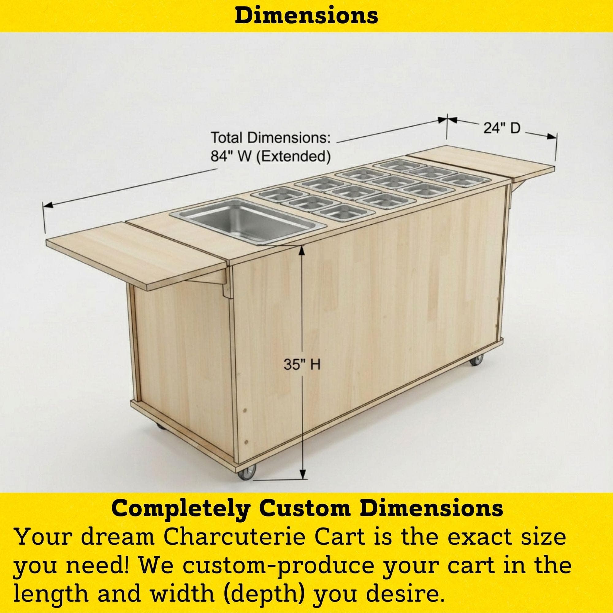 DIY Collapsible Coffee Cart Plans | Mobile Espresso Bar Blueprint (PDF) - view 6