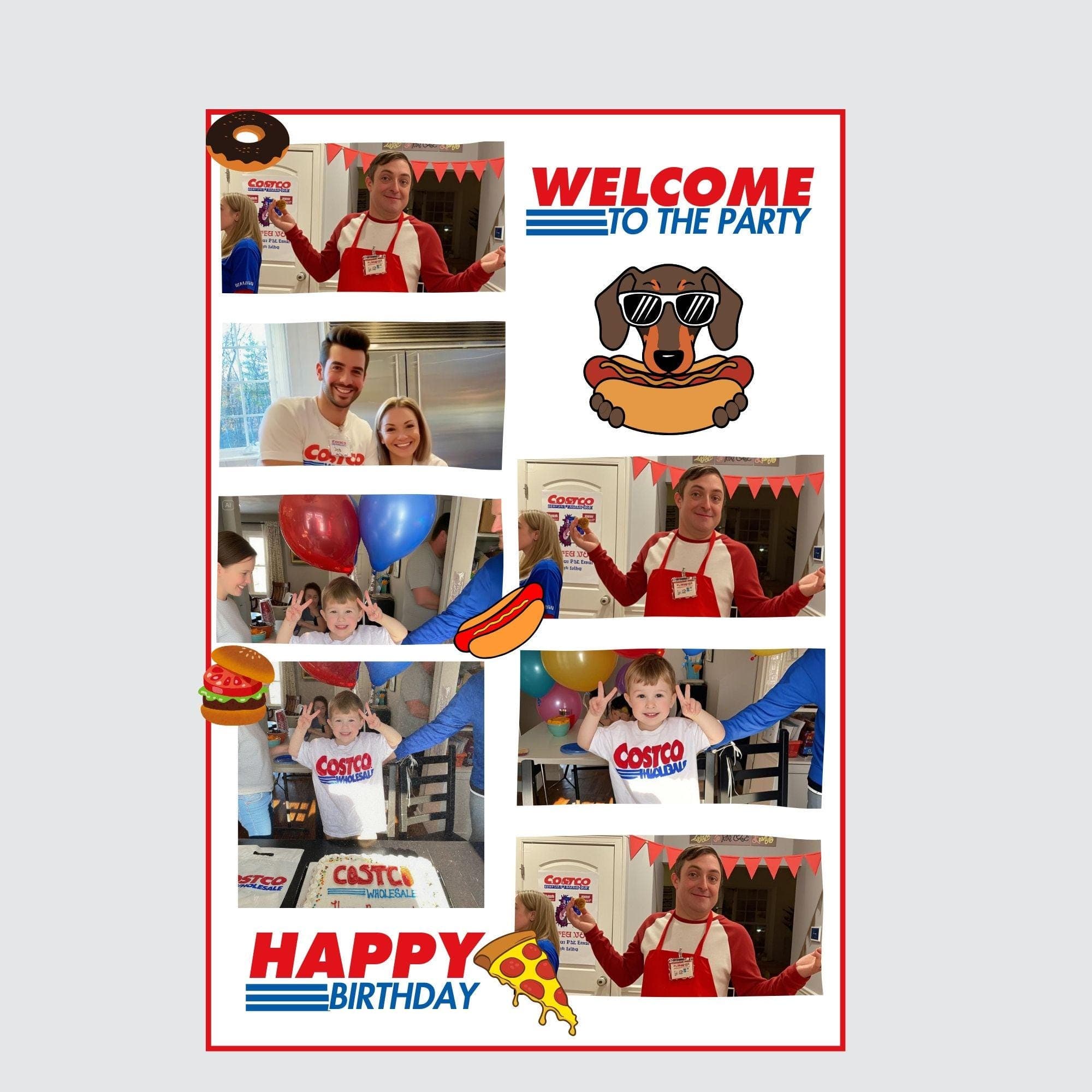 Costco Photo Booth Party Pack | Customizable Employee of the Year (PDF) - view 8