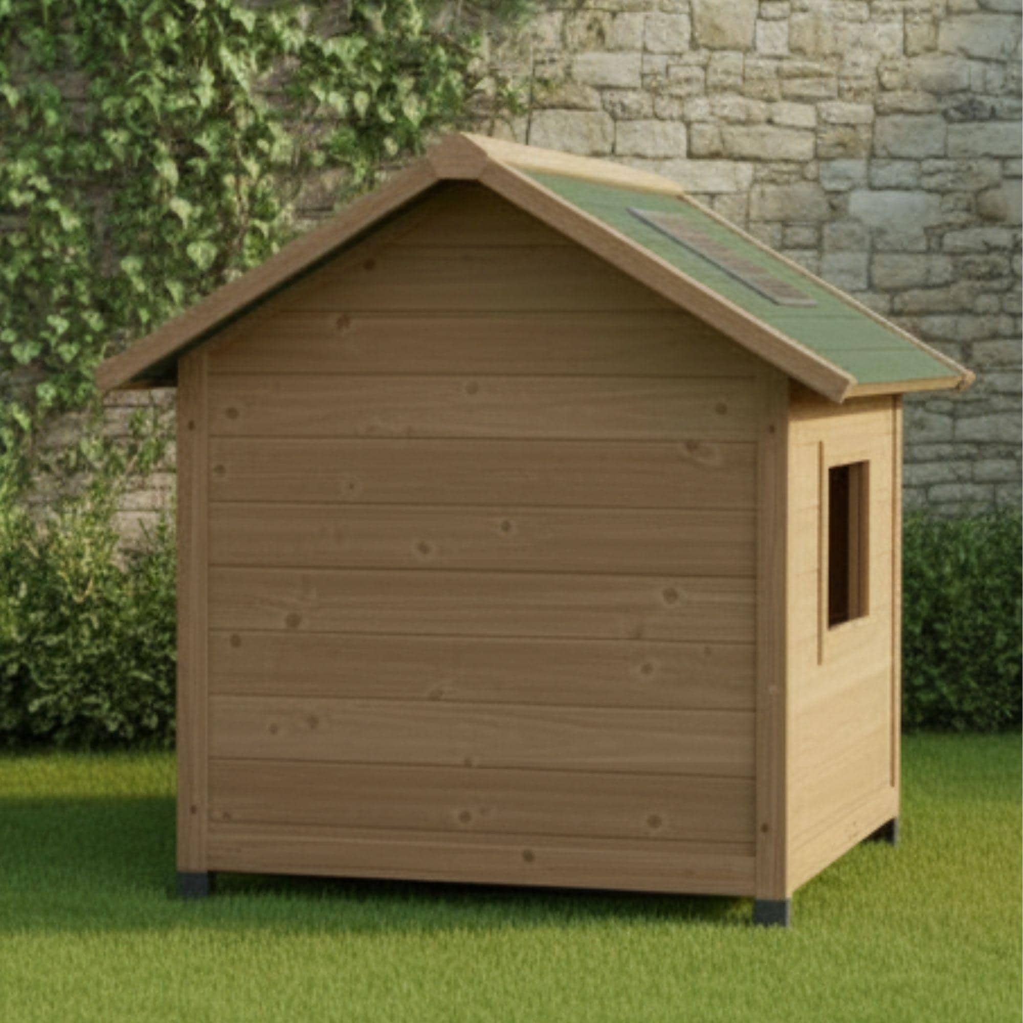 DIY Modern Dog House Plans: Insulated Cedar, Large Breed (Digital Download) - view 5