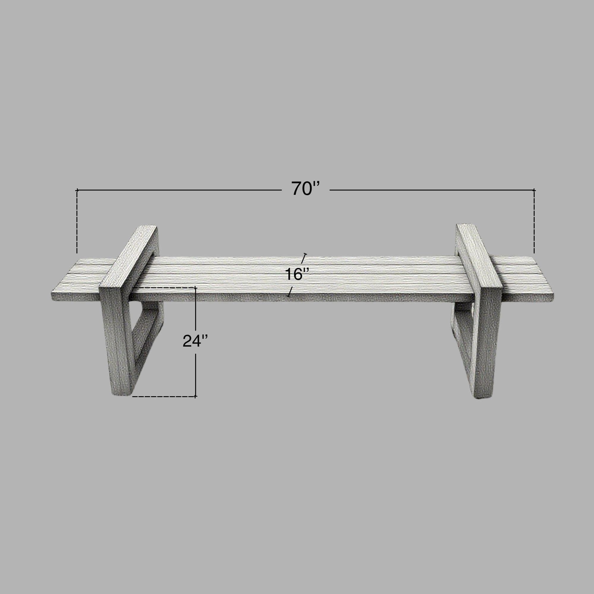 Simple Outdoor Bench Plans | DIY 2x4 Patio Furniture (PDF Download) - view 4
