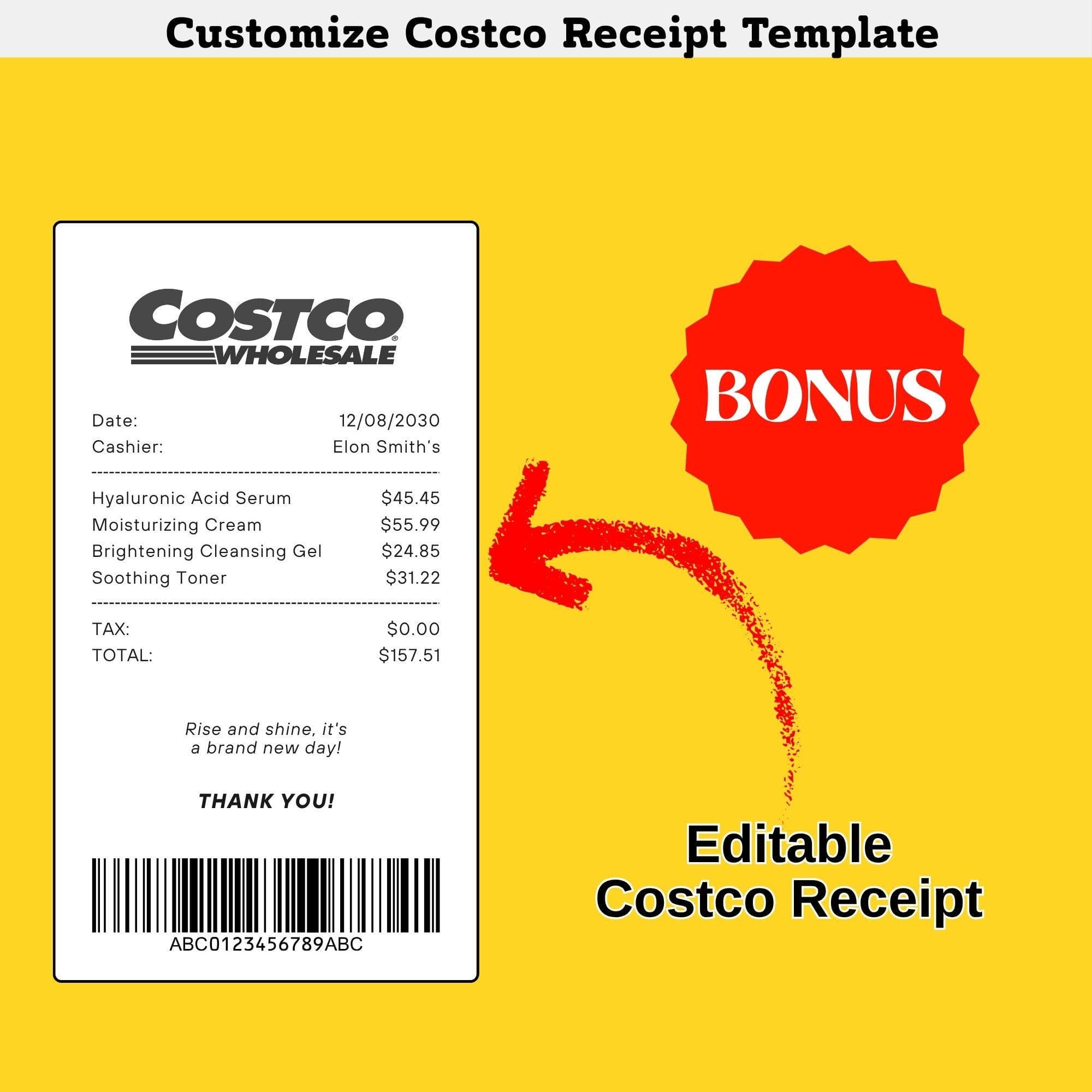 Costco Food Court Sign | Printable Menu, Price Tag (Digital Download) - view 6