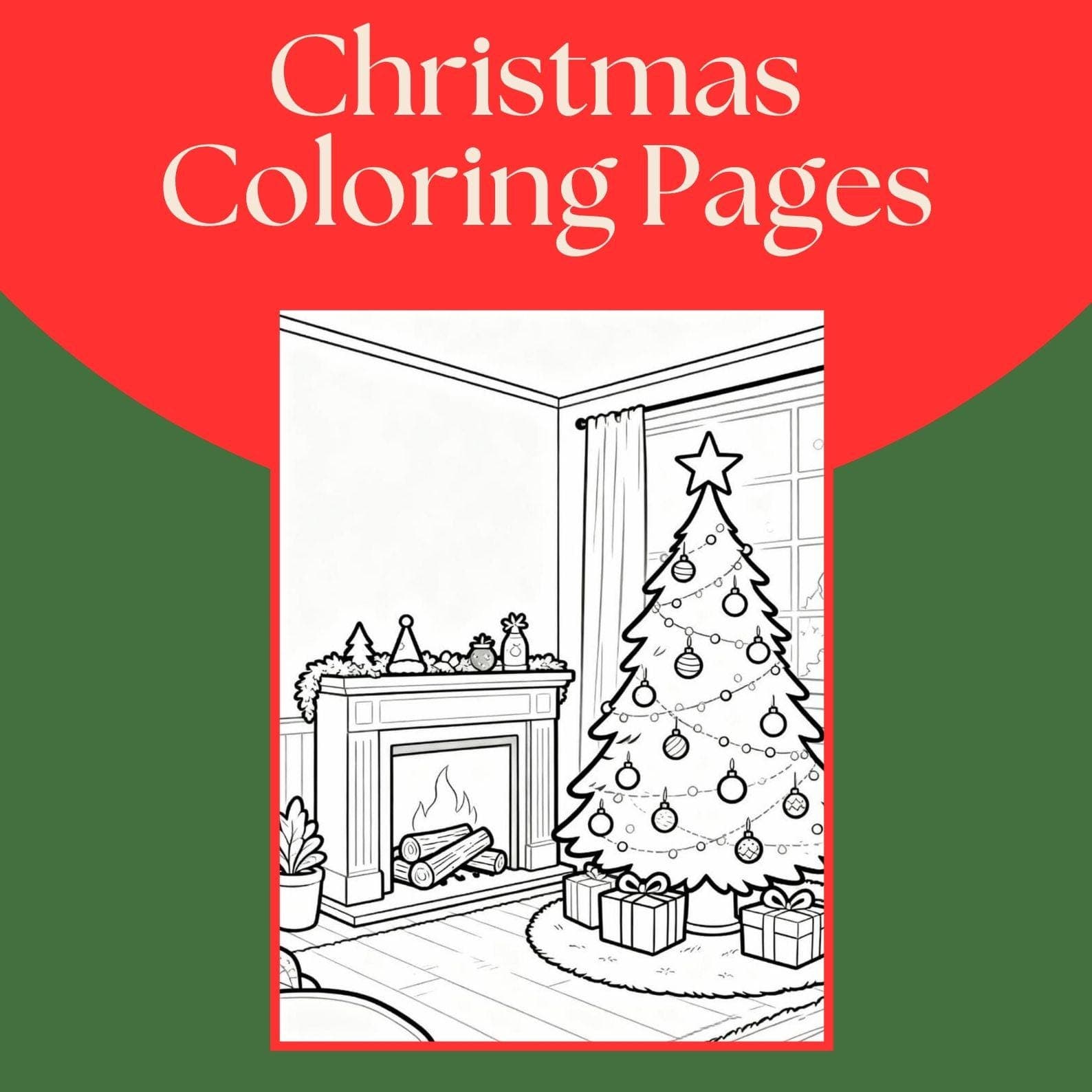 100+ Christmas Coloring Pages | Winter Activity Book (PDF) - view 10