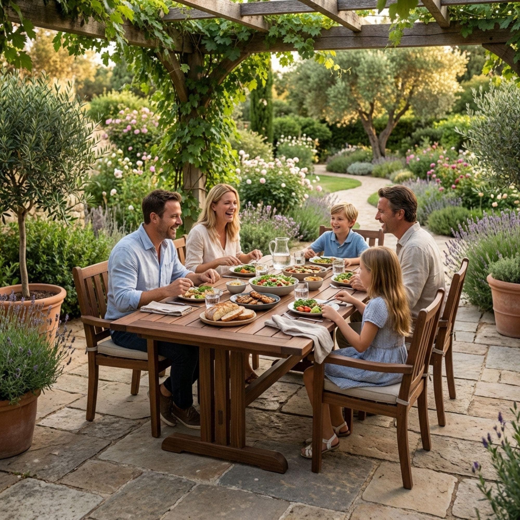 DIY Outdoor Table Plans | Large Farmhouse Table | Tall Table Plans PDF | 9ft Dining Table Blueprints | Barn Table Plans Woodworking - view 3
