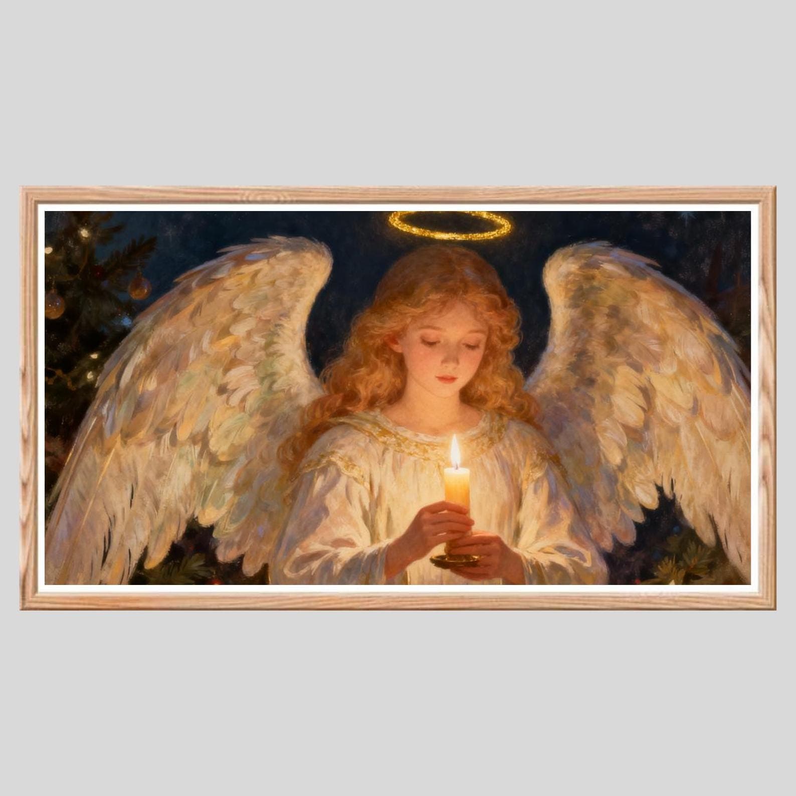 Vintage Christmas Frame TV Art: 100+ Holiday Pictures (Digital Download) - view 6