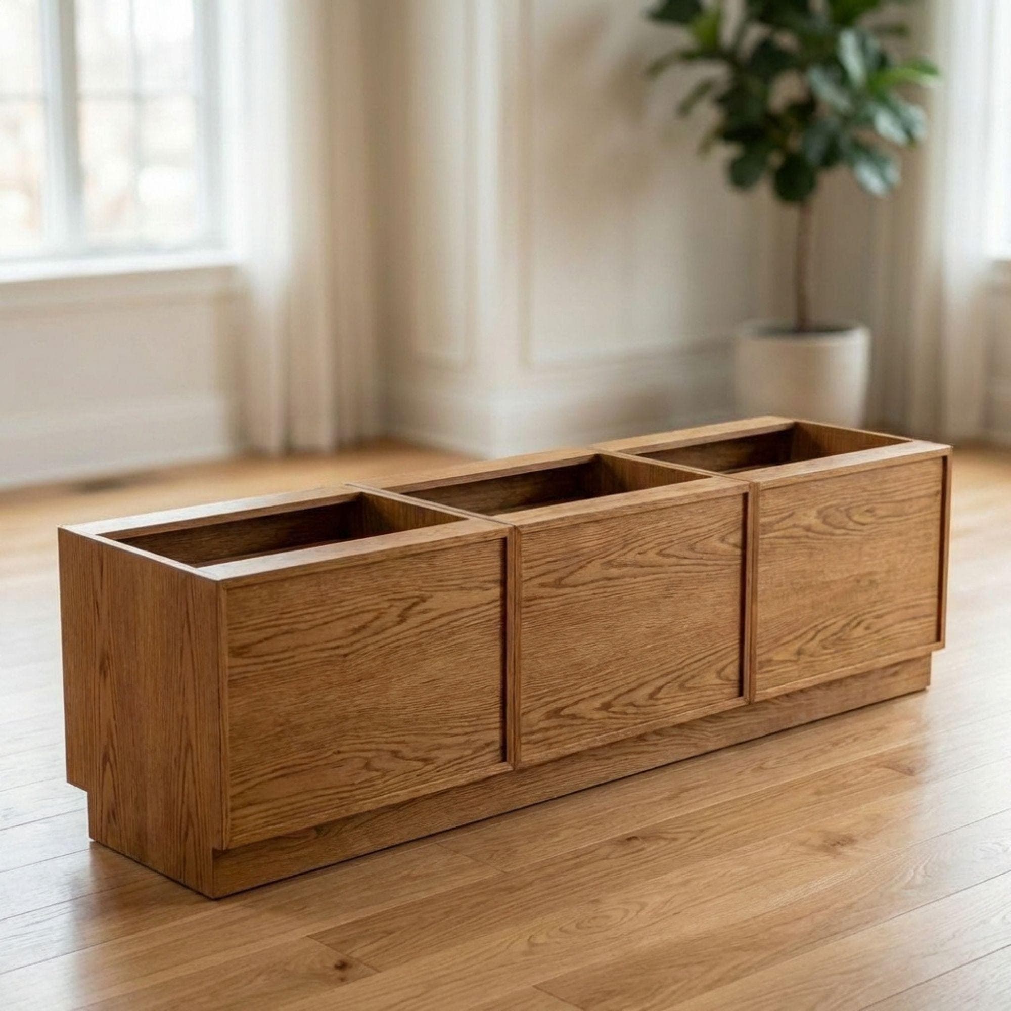 DIY Base Cabinet Plans with Drawers | Garage Organization Woodworking PDF | Plywood Furniture Blueprint - view 5
